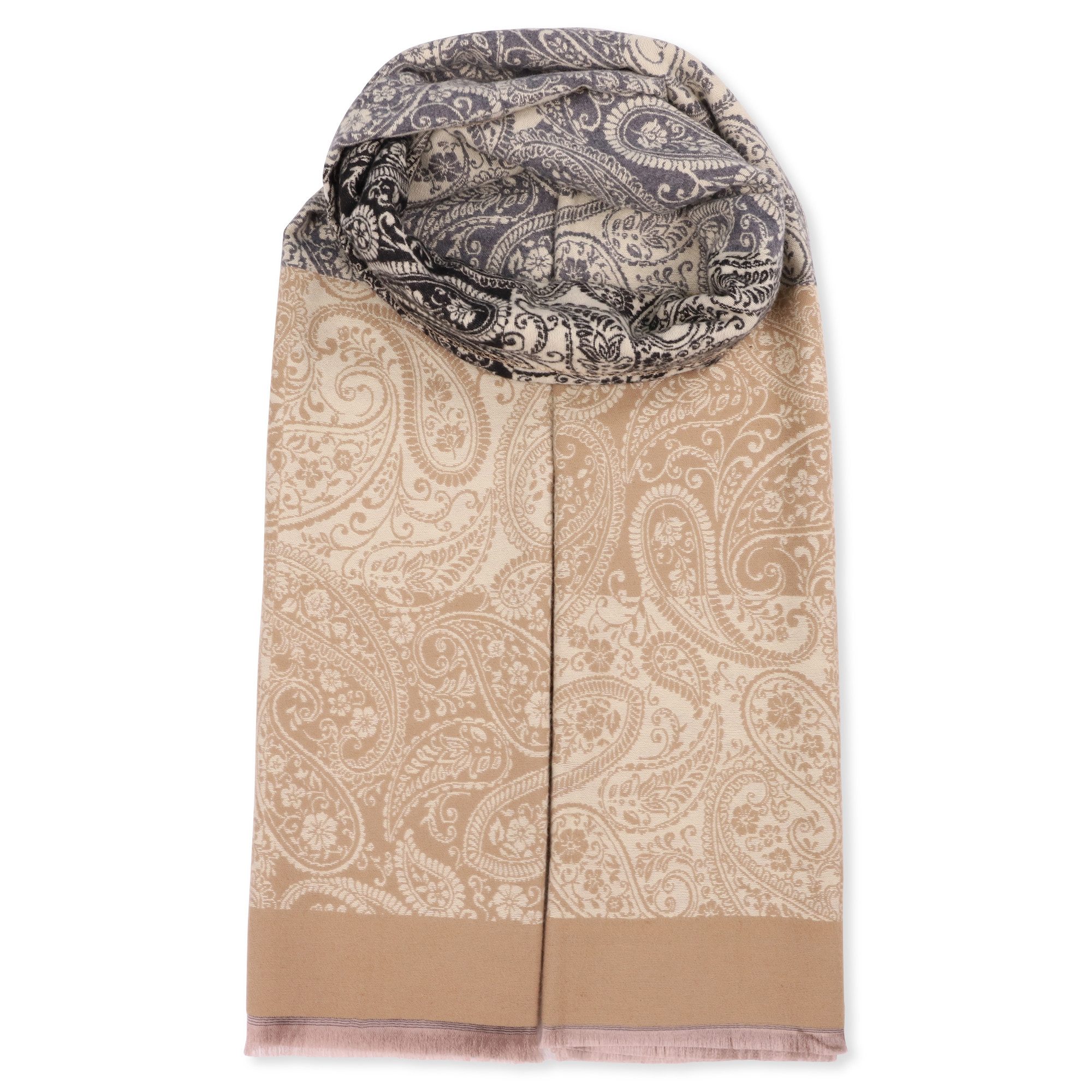 malito more than fashion Modeschal Schal-Stola Ornamente S607, langer Schal / Stola / Überwurf mit Ornamente Print