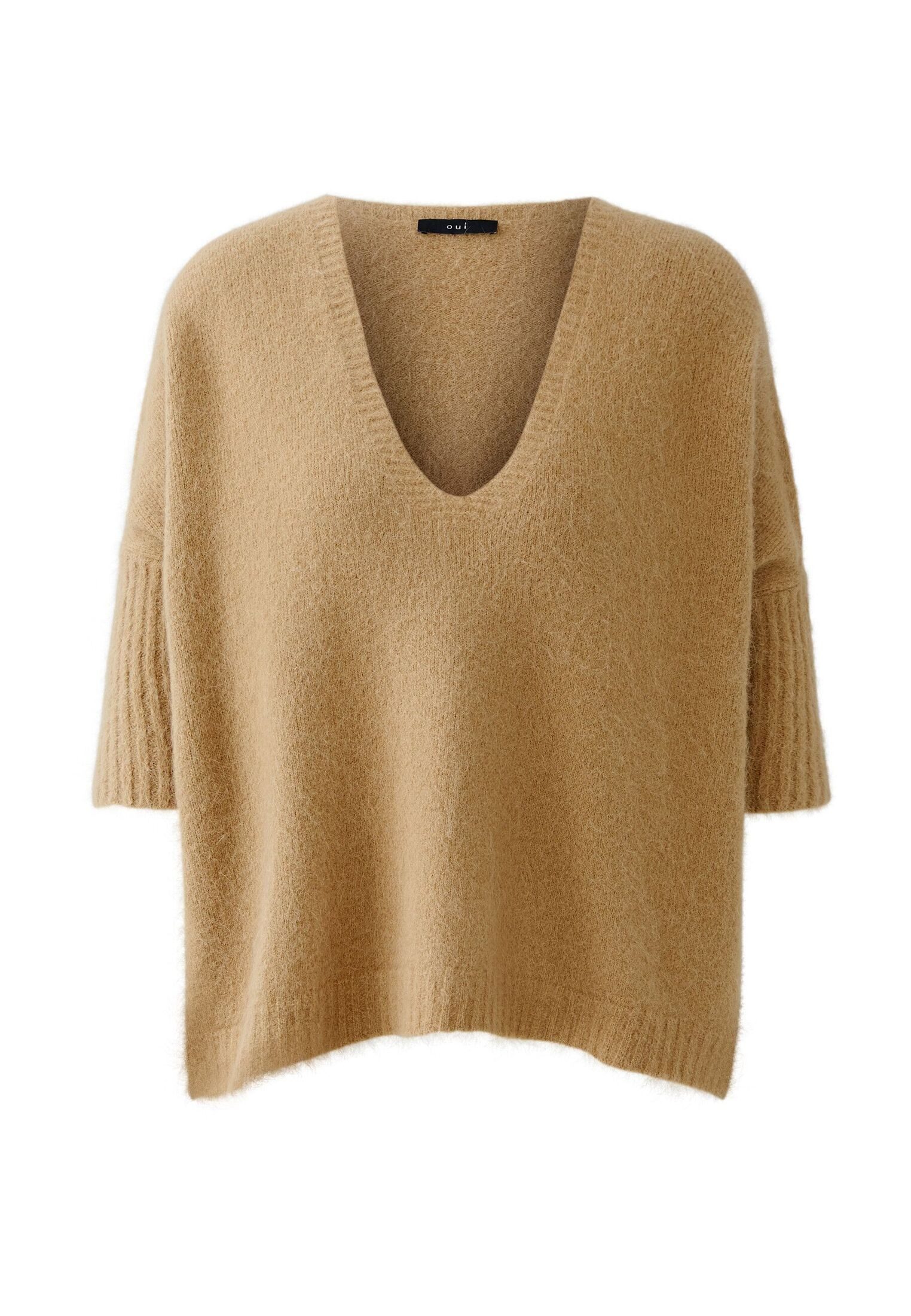 V-Ausschnitt-Pullover Pullover