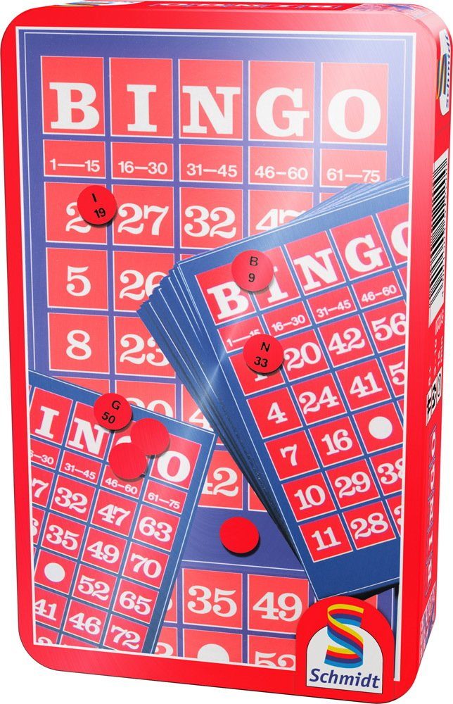 Schmidt Spiele Reisespiel Zuordnungsspiel Bingo 51220 