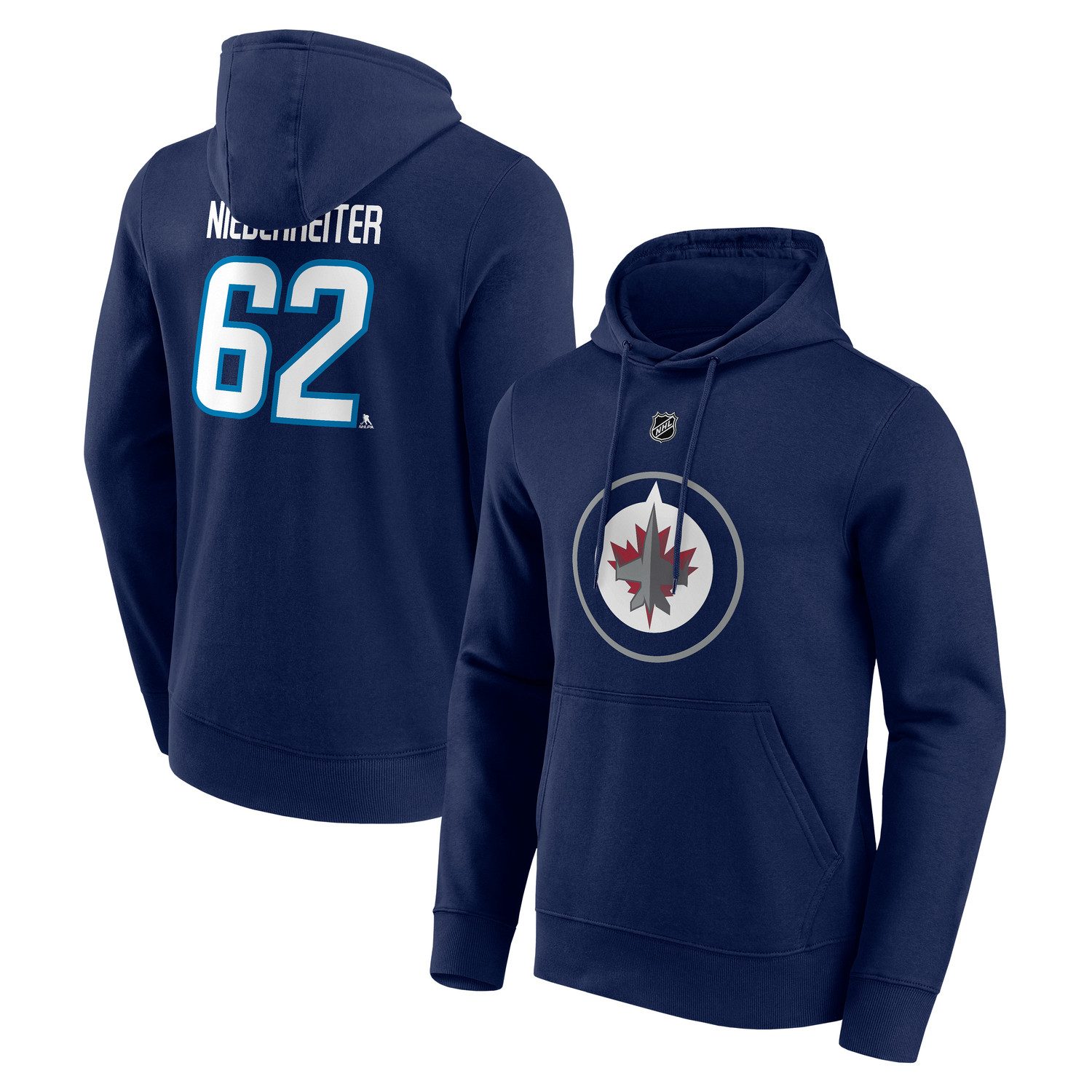 Fanatics Kapuzenpullover Fanatics Hoodie Winnipeg Jets Graphic Nino Niederreiter 62