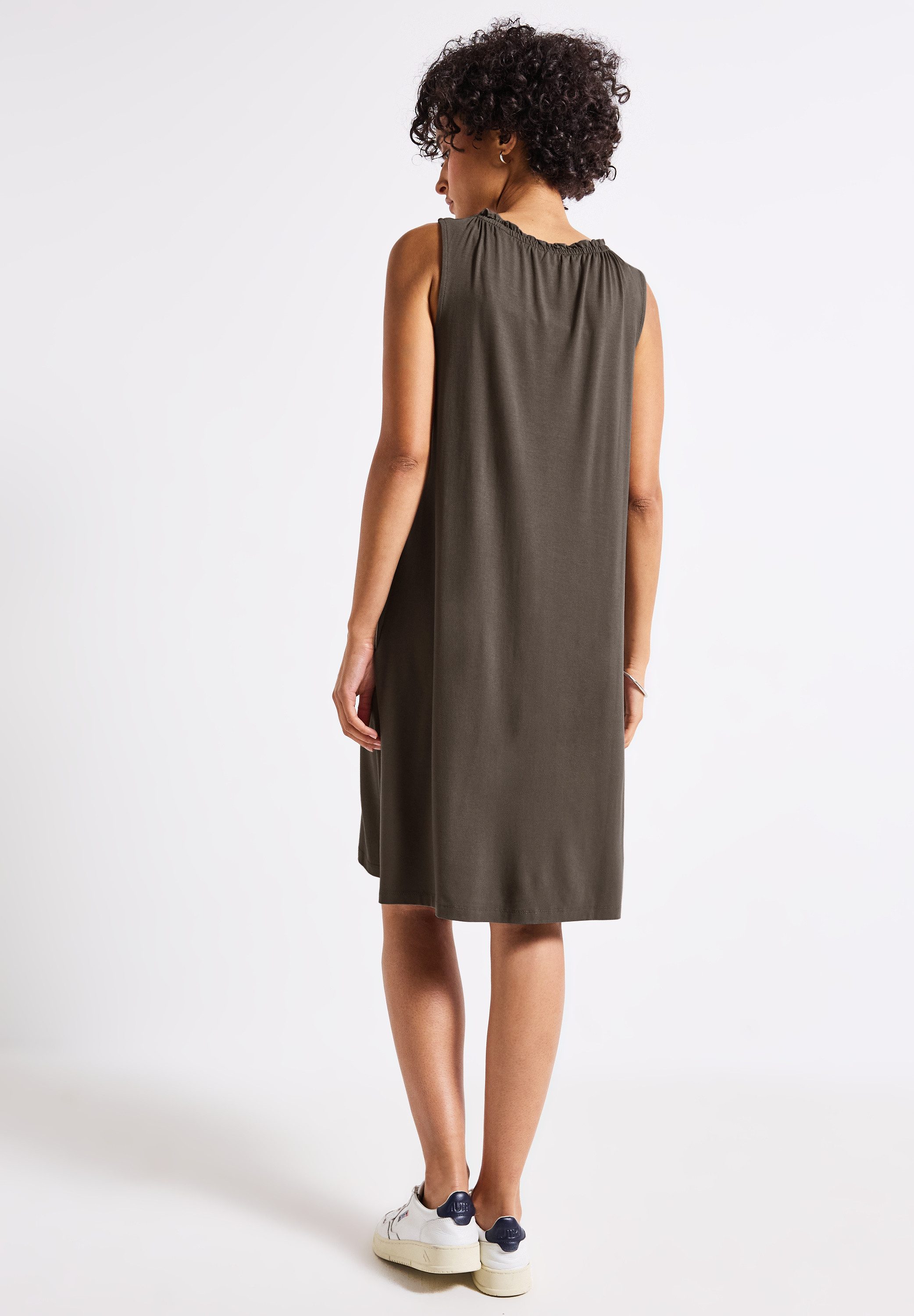 STREET ONE Jerseykleid mit Raffung günstig online kaufen