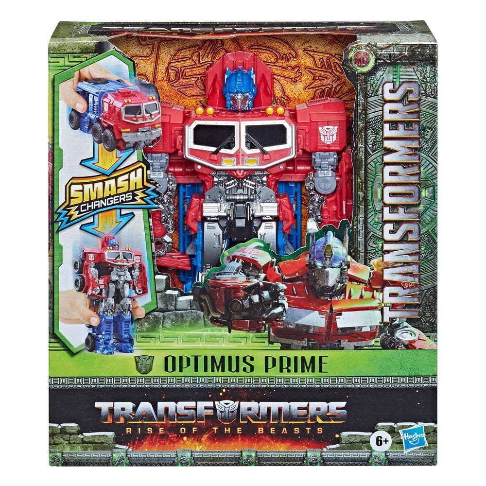 Hasbro Actionfigur Transformers: Aufstieg der Bestien Smash Changers Optimus Prime 23 cm