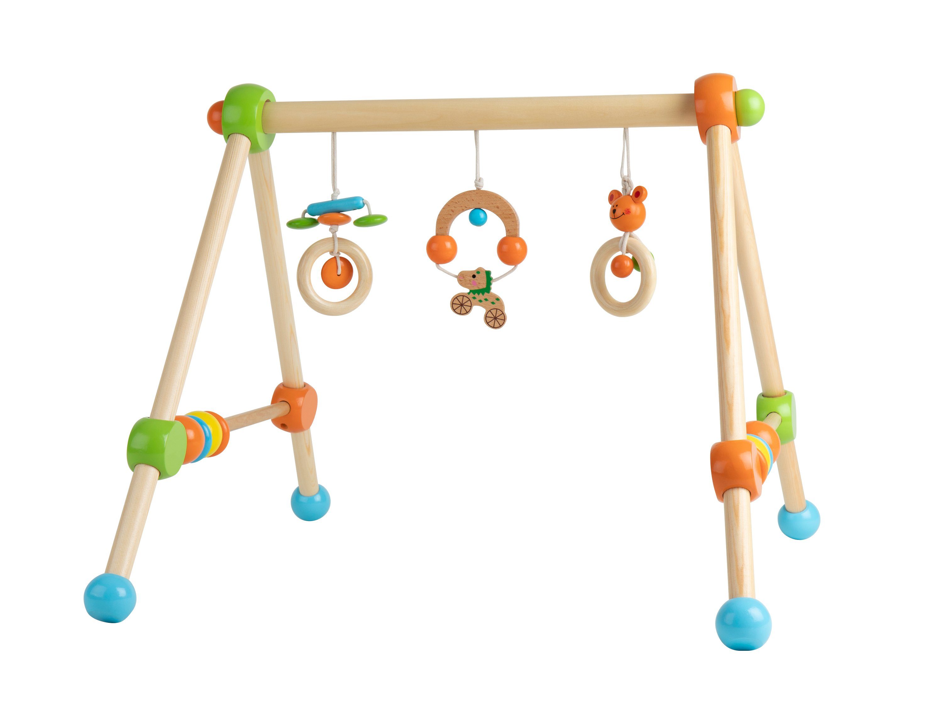 BIECO Baby Gym »Bieco Spieltrapez Spielbogen für Babys Figuren