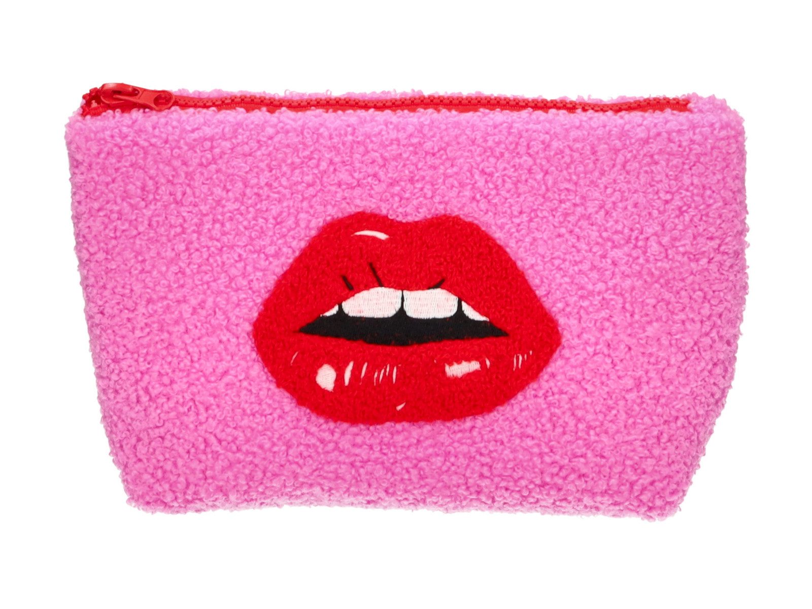 Giftcompany Kosmetiktasche Voyage Teddy Tasche M Lippen pink 25cm