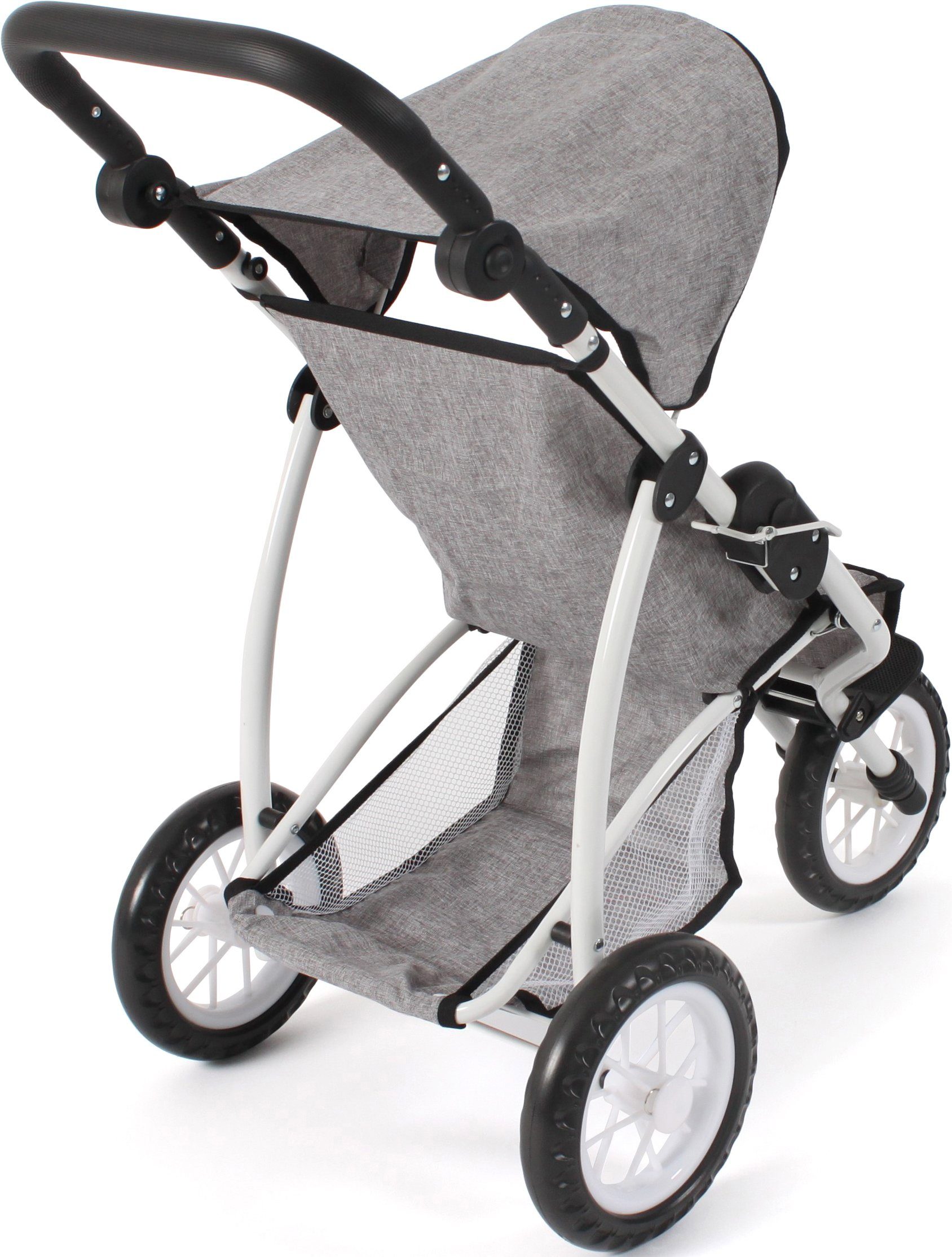 CHIC2000 Puppenbuggy Leon, Melange Grau