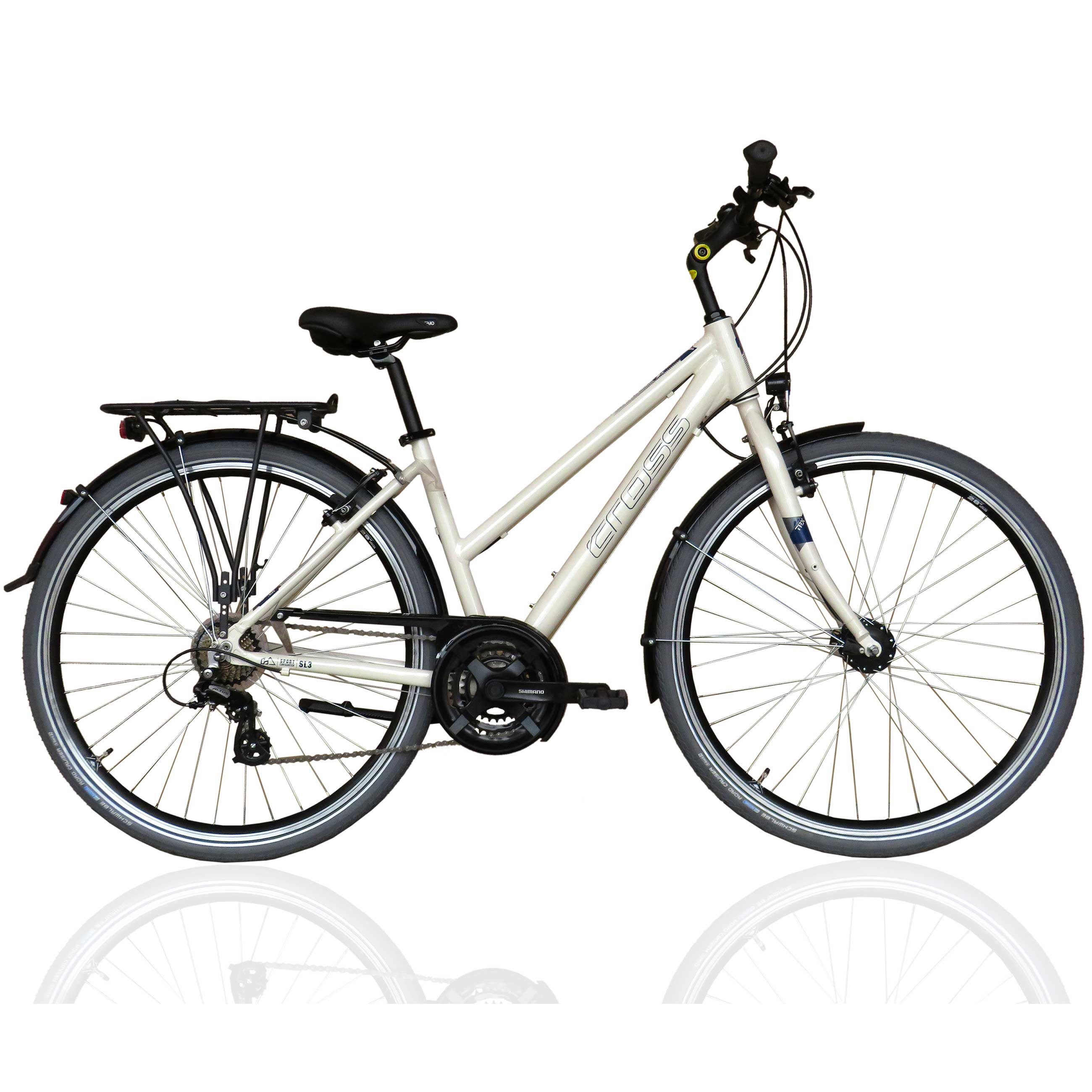 Trekkingrad 28 Zoll Damen Trekking Fahrrad TRX SL 3 Trekkingrad 21 x Gang SHIMANO