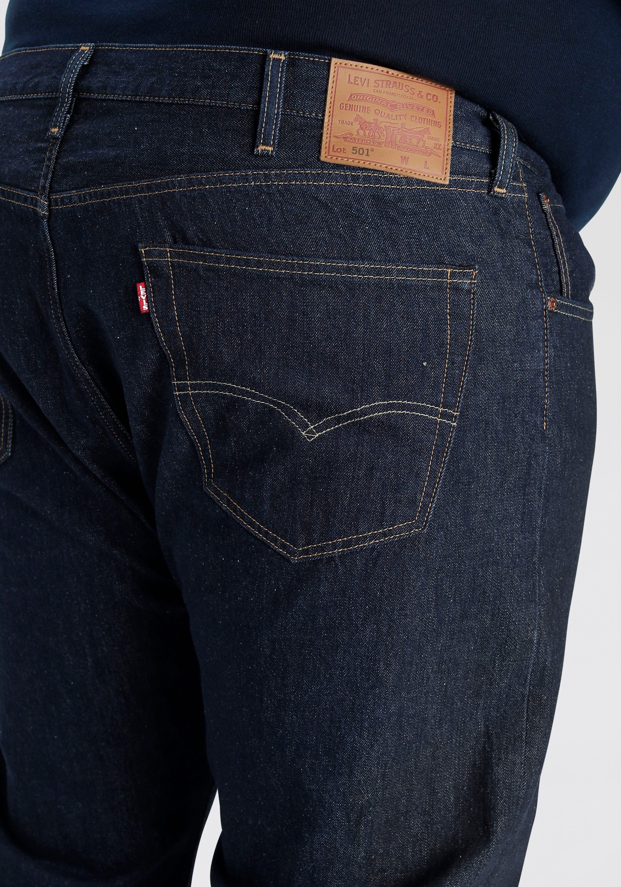 501® dark B&T Levi's® LEVI'S®ORIGINAL indigo Straight-Jeans Plus
