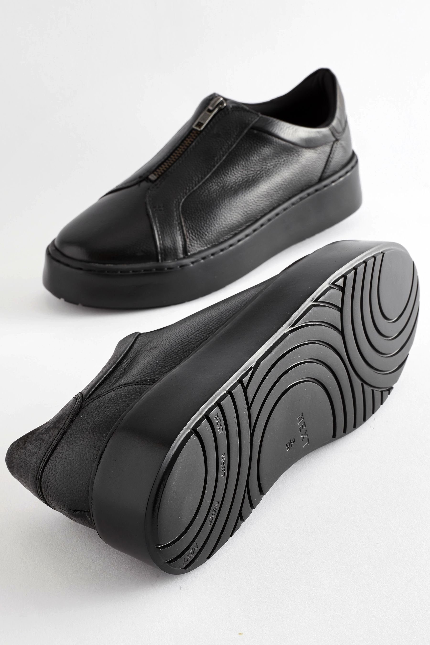 Sohle (1-tlg) Next Black RV-Sneaker Forever Sneaker Comfort® dicker mit
