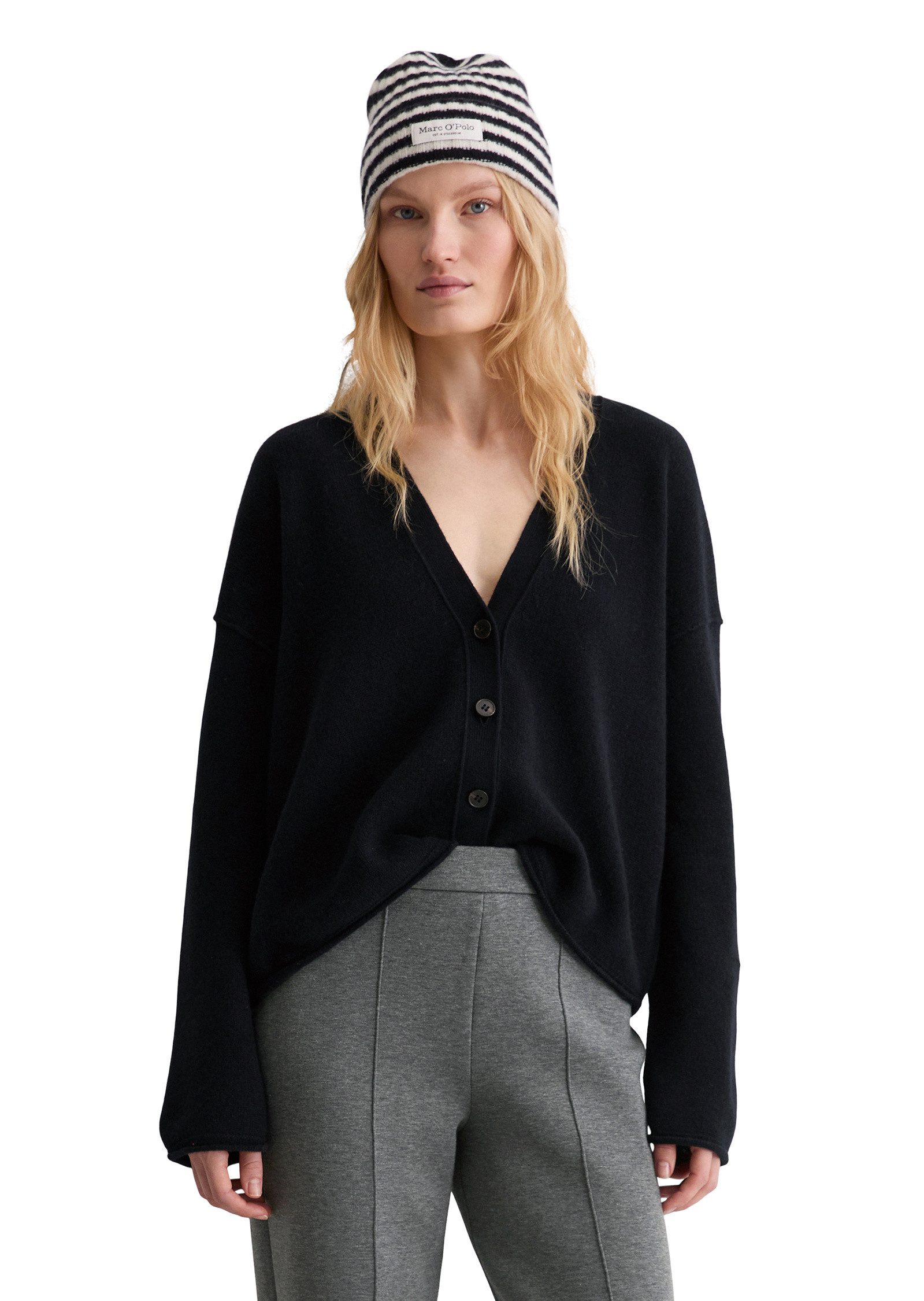 Marc O'Polo Cardigan aus flauschiger Lambswool