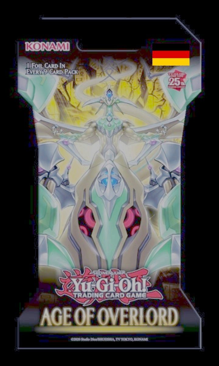Konami Spiel Yu-Gi-Oh! Age of Overlord - Deutsche Karten 1. Auflage - 1 Sleeved Boo