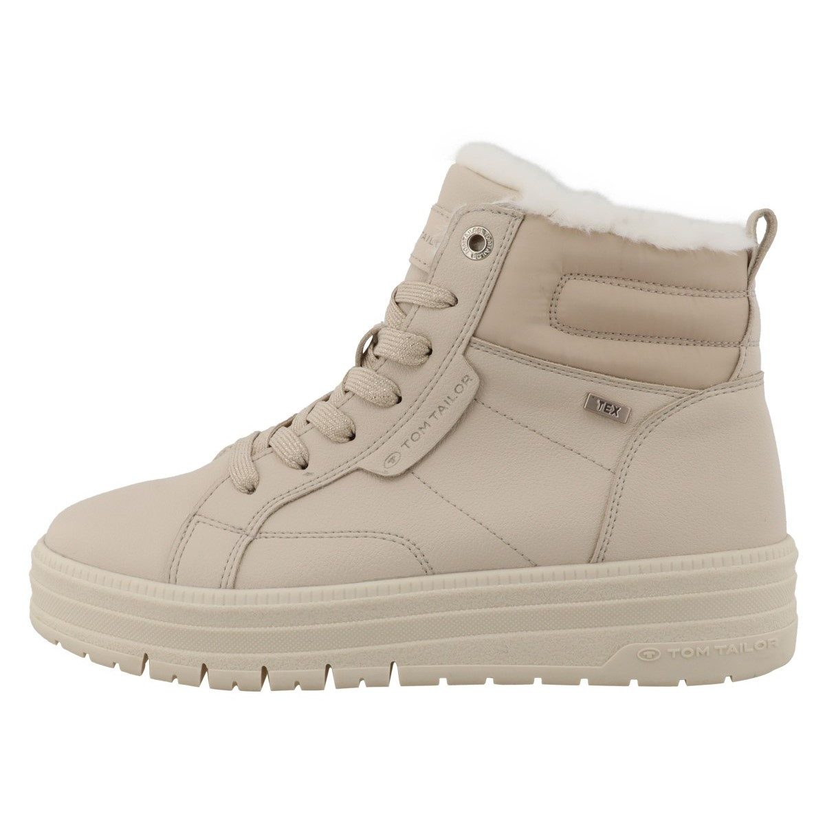 TOM TAILOR Tom Tailor Damen Plateau High-Top Sneaker Stiefel