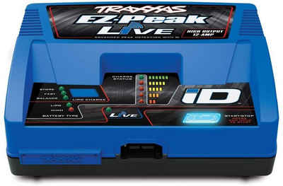 Traxxas Spielzeug-Auto Traxxas EZ-­Peak Live 12A NiMH/LiPo Ladegerät Auto ID, Ladeleistung bis zu 12 Ampere für 2s, 3s, 4s LiPo-Akkus