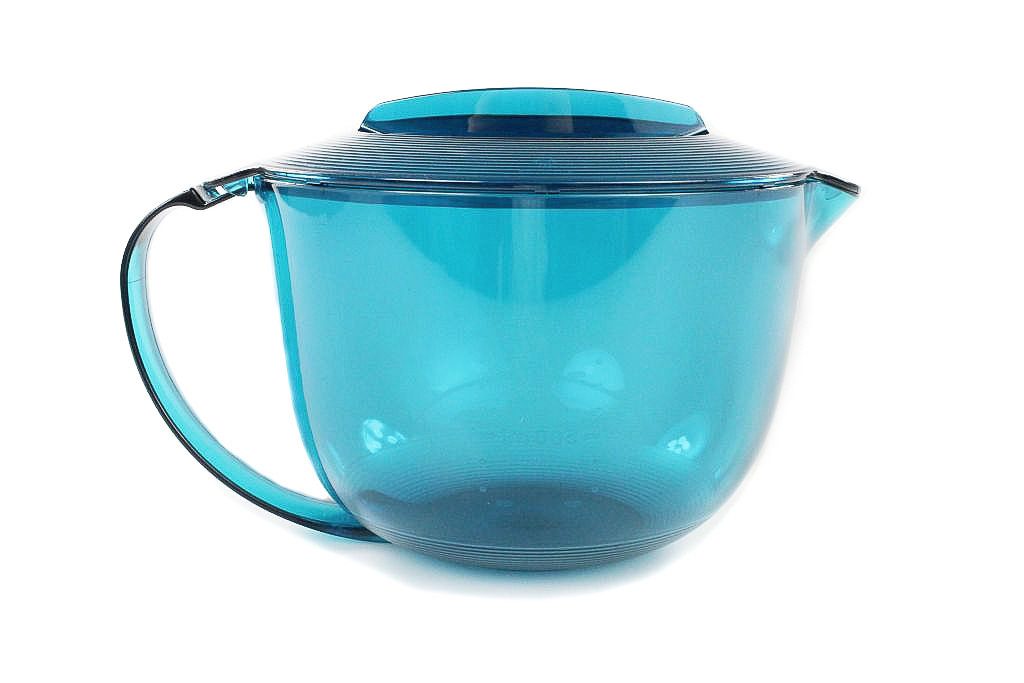 TUPPERWARE Mikrowellenbehälter Microplus 1,0L Kanne I30 Plus Mikro Türkis