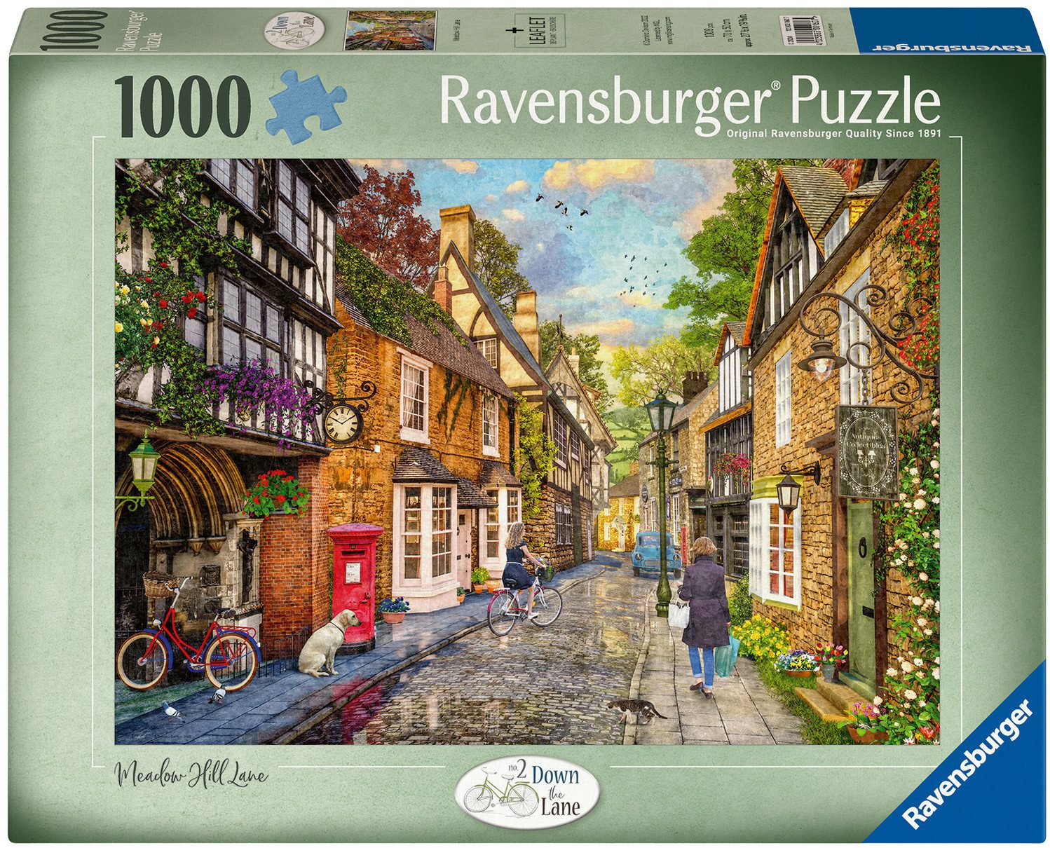 Ravensburger Puzzle Meadow Hill Lane, 1000 Puzzleteile, Made in Germany