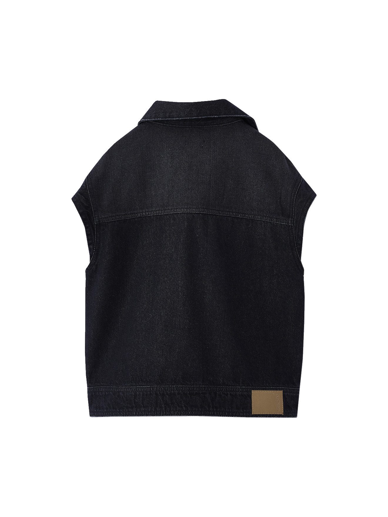 jonen Blouson Mädchen Jeansweste Oversize-Look