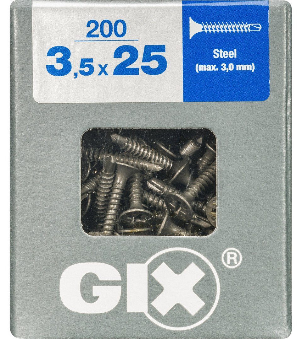 SPAX Trockenbauschrauber Spax Schnellbauschrauben 3.5 x 25 mm PH 2 - 200