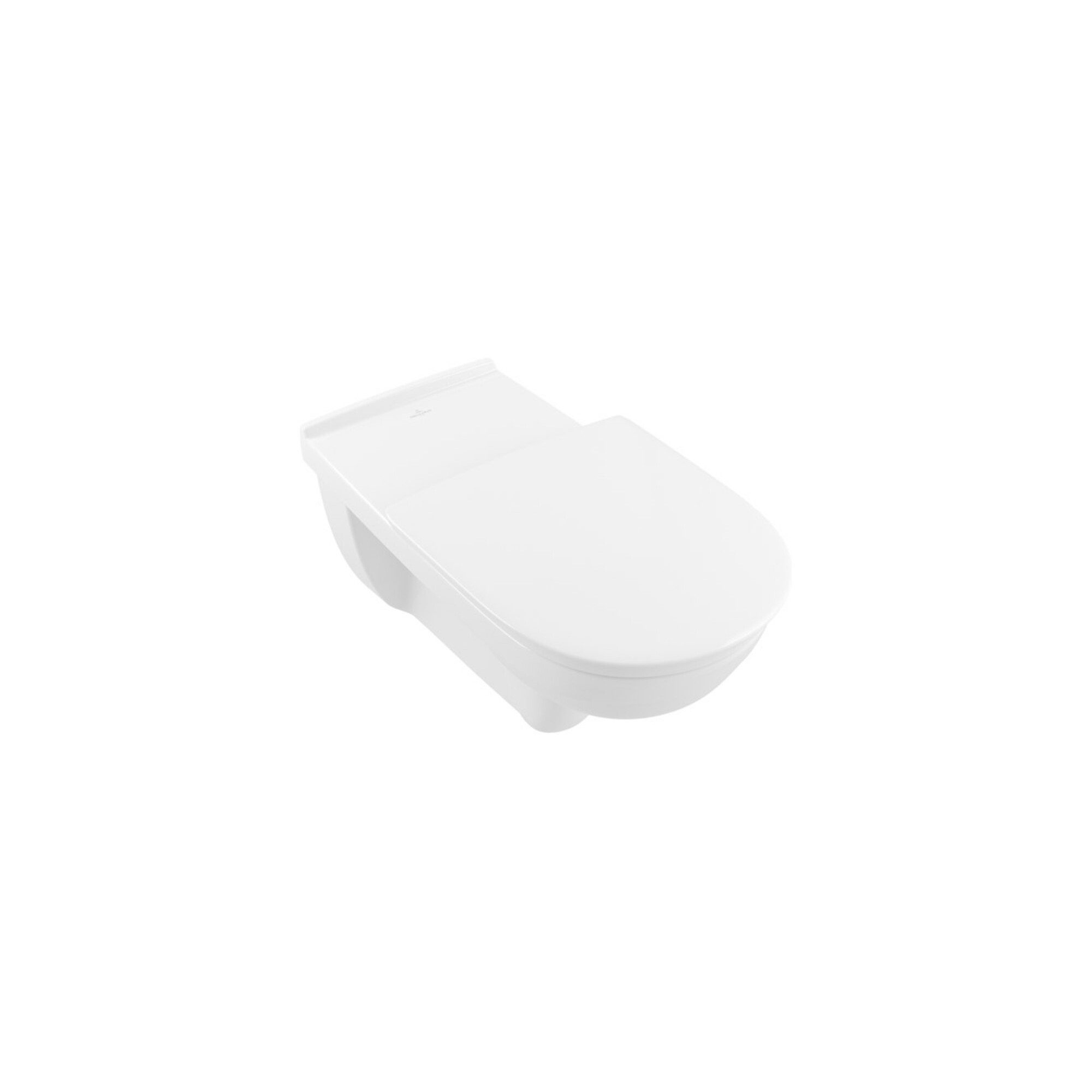 Villeroy & Boch Waschbecken V&B Wand-WC, Tiefspüler VICARE D-Flush, 36x70cm, Abg. waagerecht, weiß