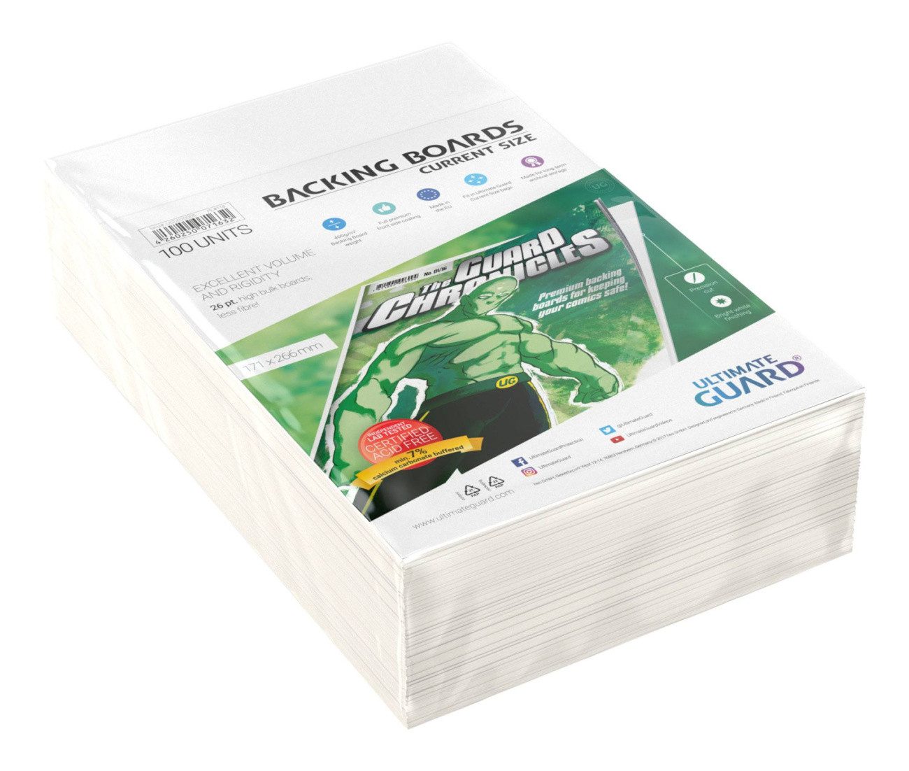 Ultimate Guard Sammelkarte Ultimate Guard Comic Backing Boards Current Size (100)