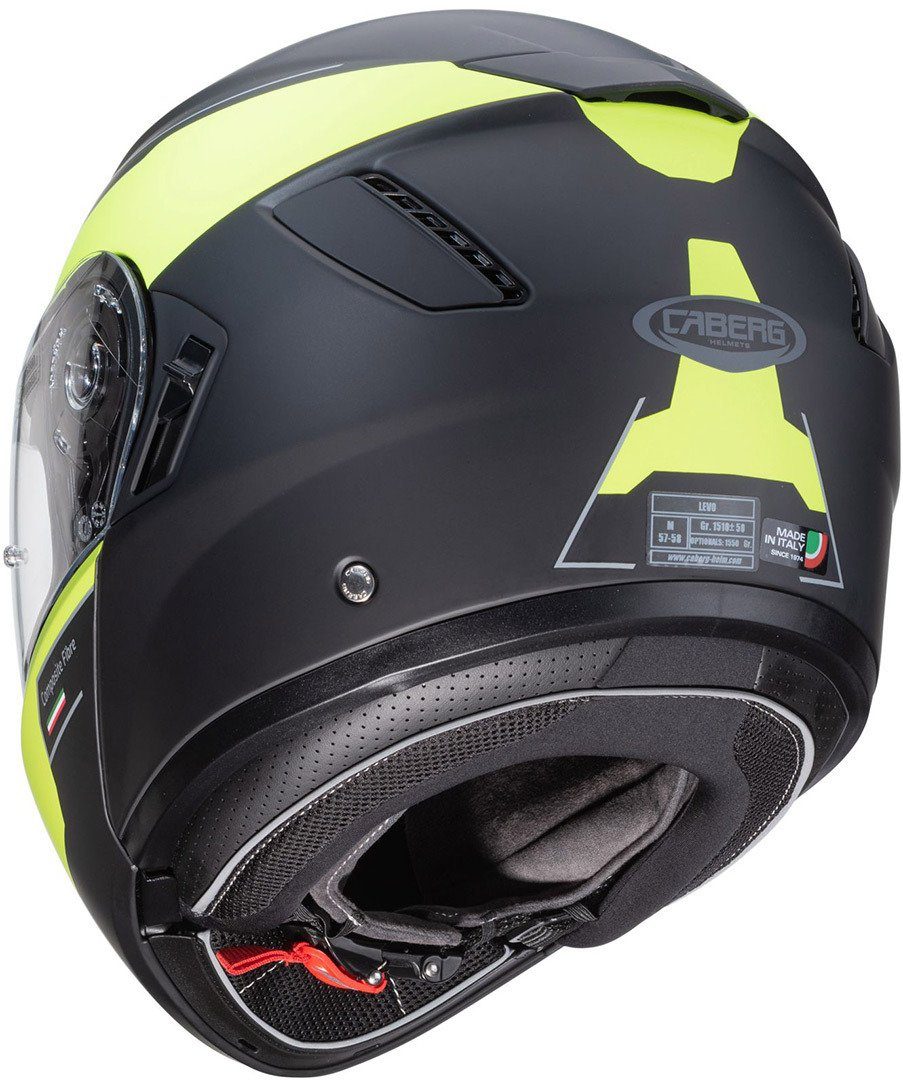 Caberg Motorradhelm Levo Prospect Klapphelm, Bluetooth, Pinlock, Klapphelm, Ratschenverschluss
