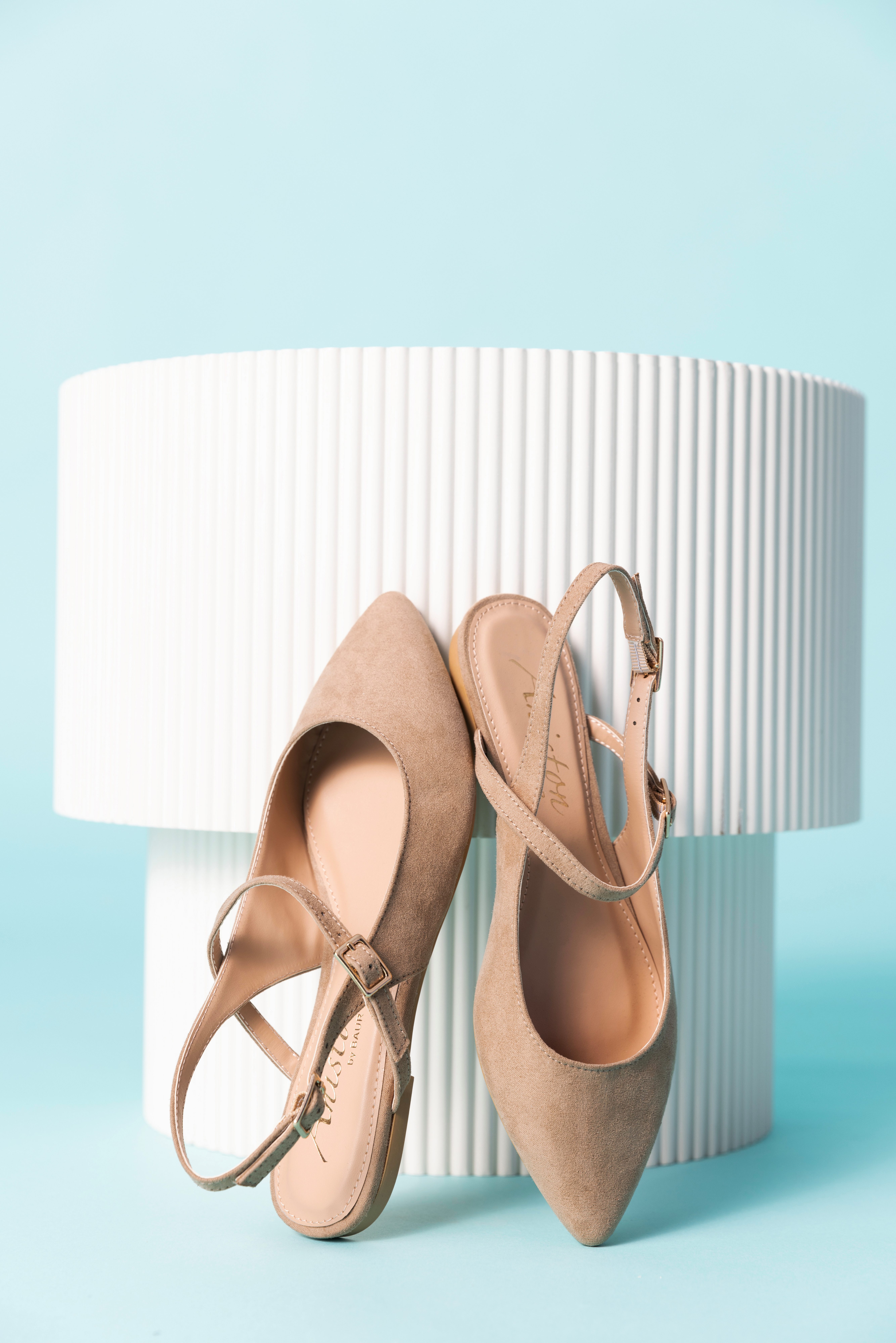 Aniston SHOES Slingpumps, Flat, Sommerschuh, Riemchensandale günstig online kaufen