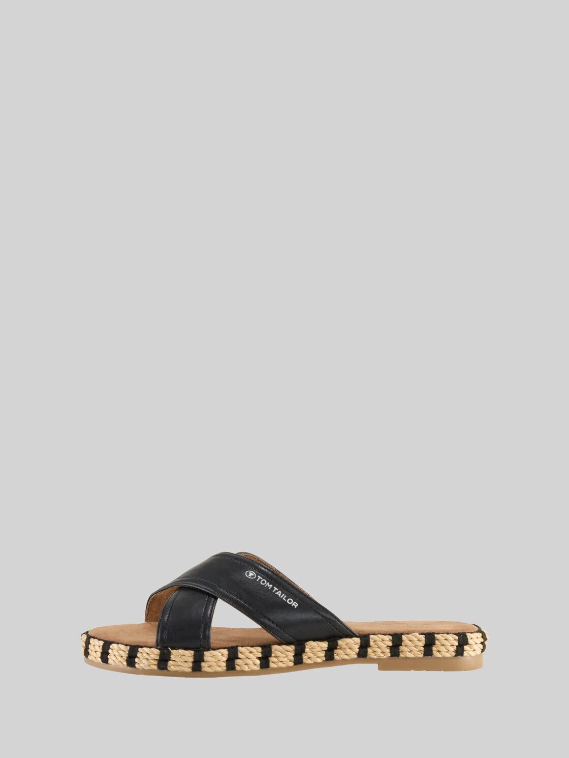 TOM TAILOR Shoes Licence Sandale (1-tlg) Sandalen mit Bastsohle