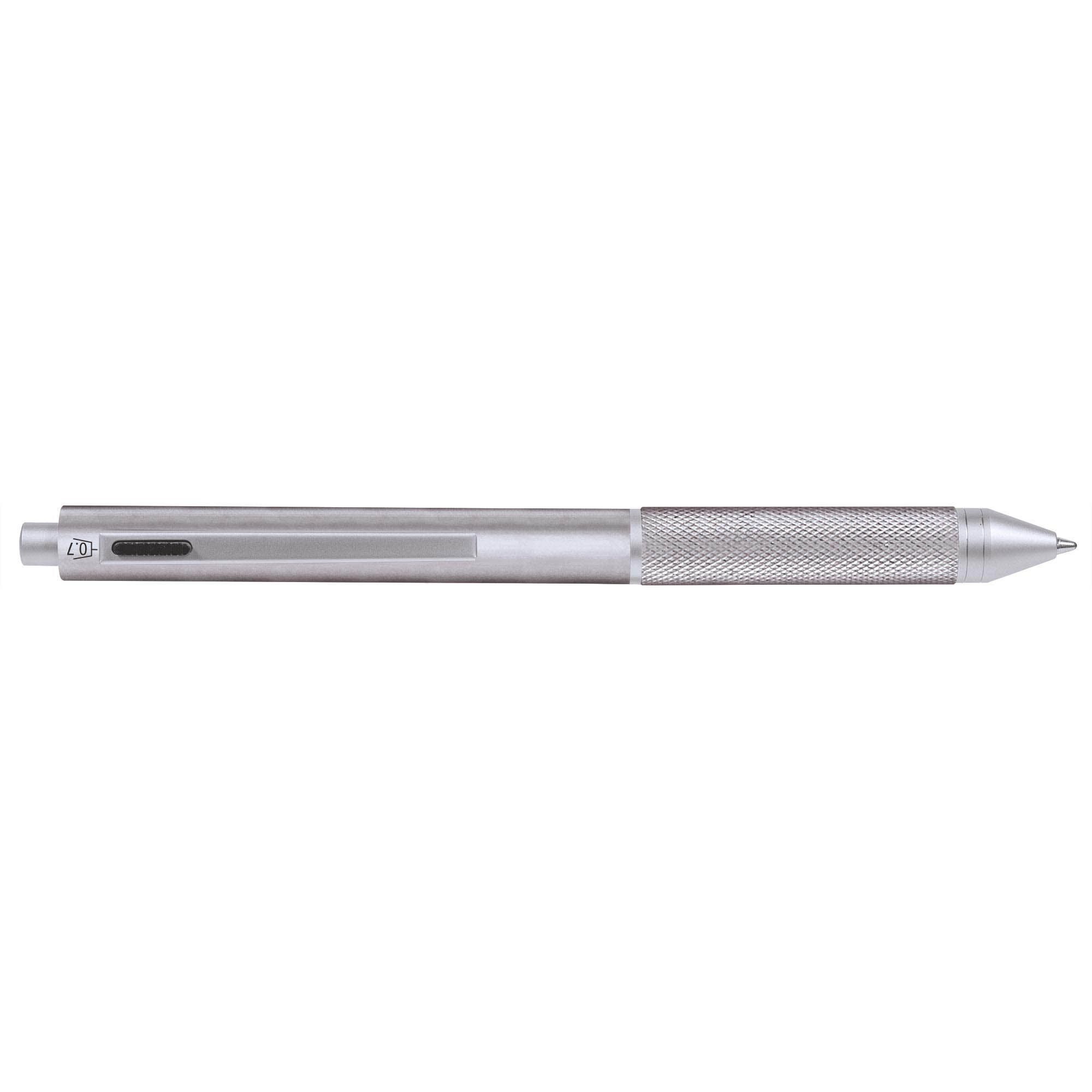 ONline Buntstift ONLINE® 32045/3D Kugelschreiber Multi-Pen 4 in 1 - M, silver