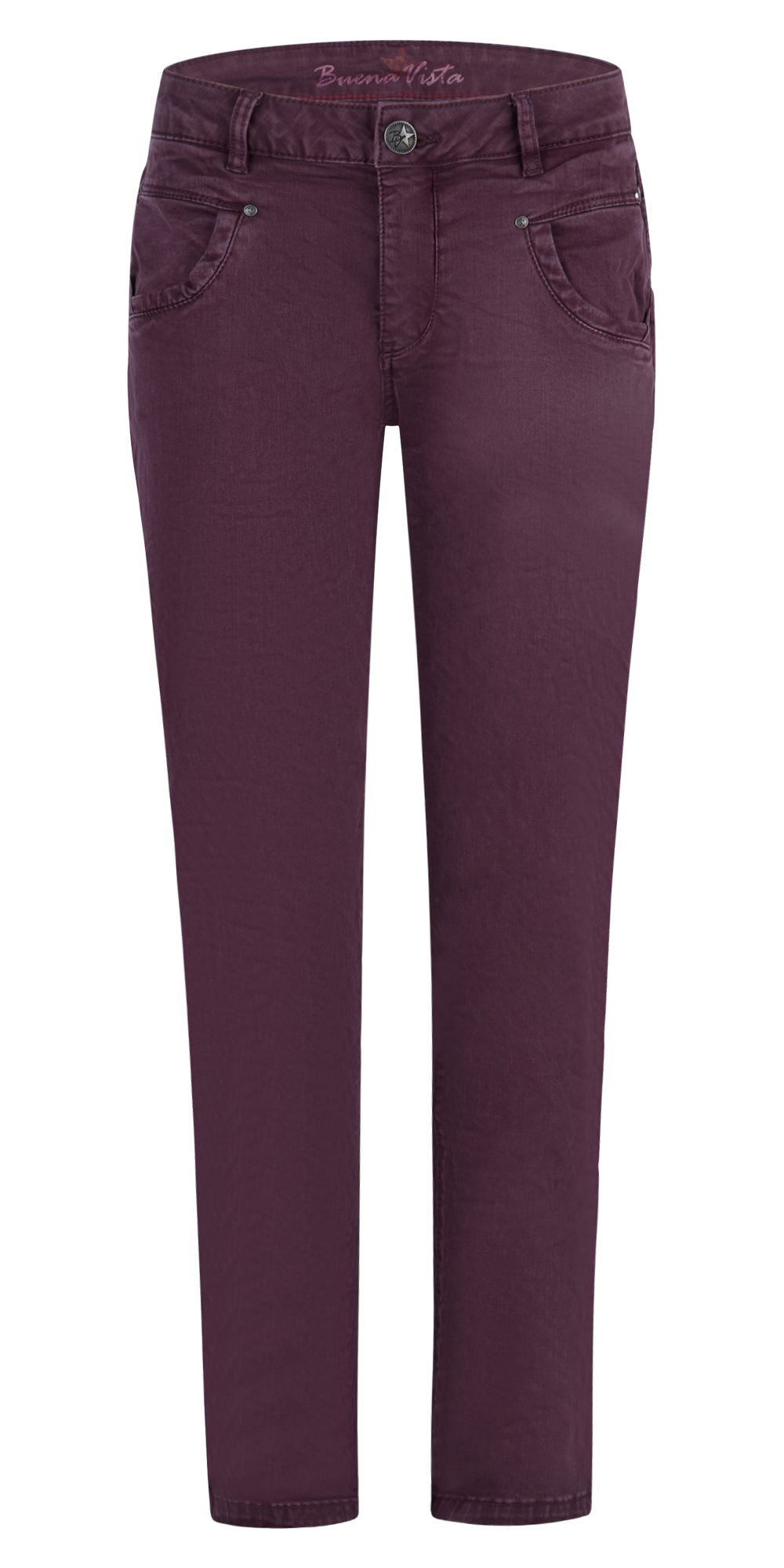 Buena Vista Stretch-Jeans BUENA VISTA ANNA C dark berry 2410 B5889 4141.1347 - Stretch Twill