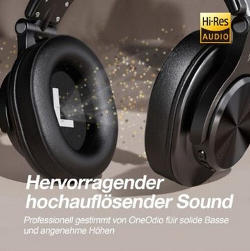 OneOdio A70 schwarz Bluetooth Headset Musik DJ High-Resolution Kopfhörer