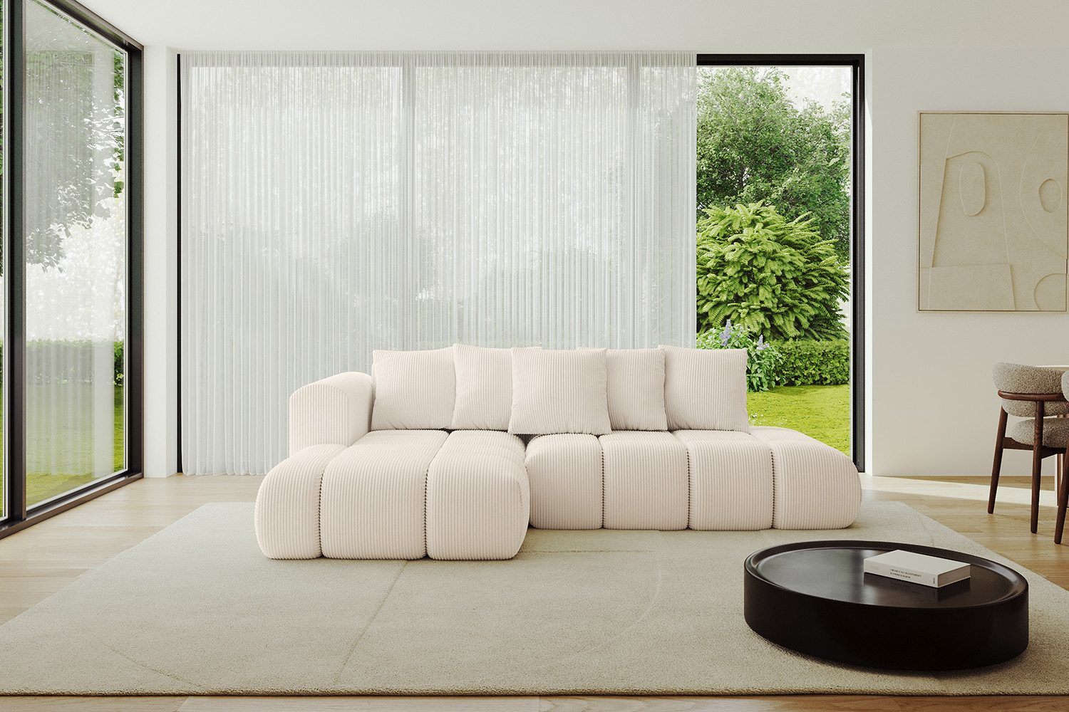 ALTDECOR Ecksofa CLOUD-L-v1, Couch mit Schlaffunktion, günstig online kaufen