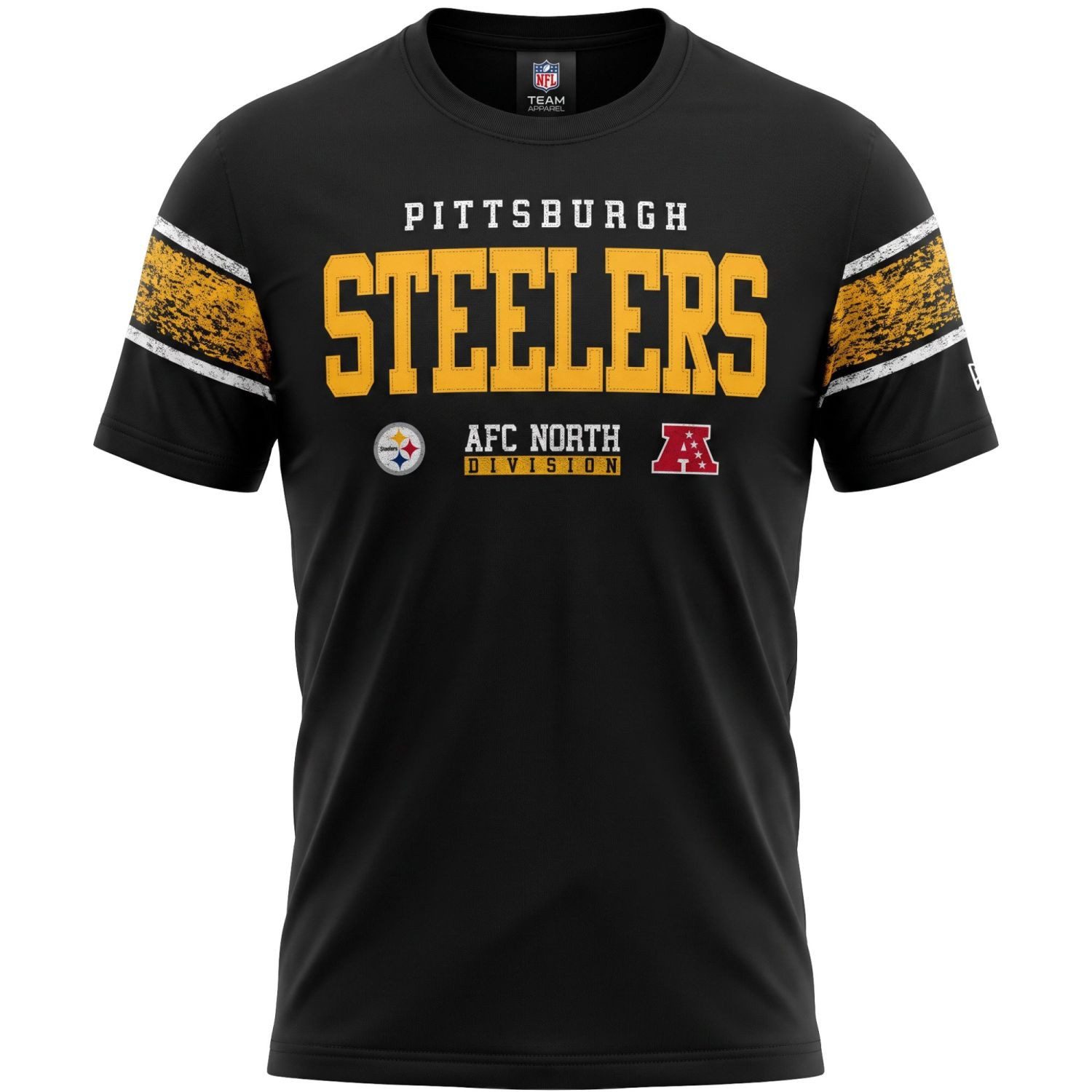 New Era Print-Shirt College NFL Pittsburgh Steelers