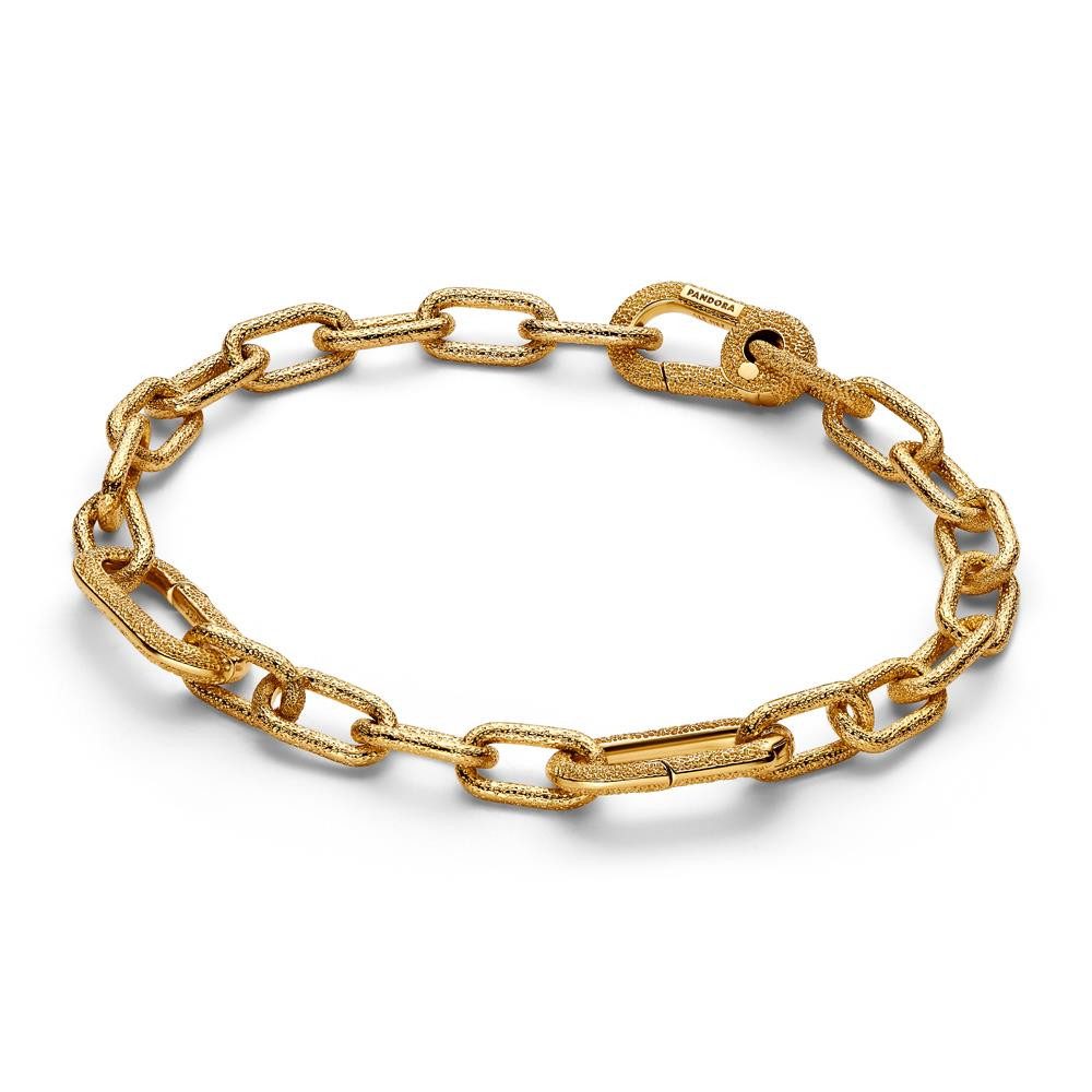 Pandora Armband PANDORA Damenarmband ME mit aufklappbaren Gliedern, IP Gold günstig online kaufen