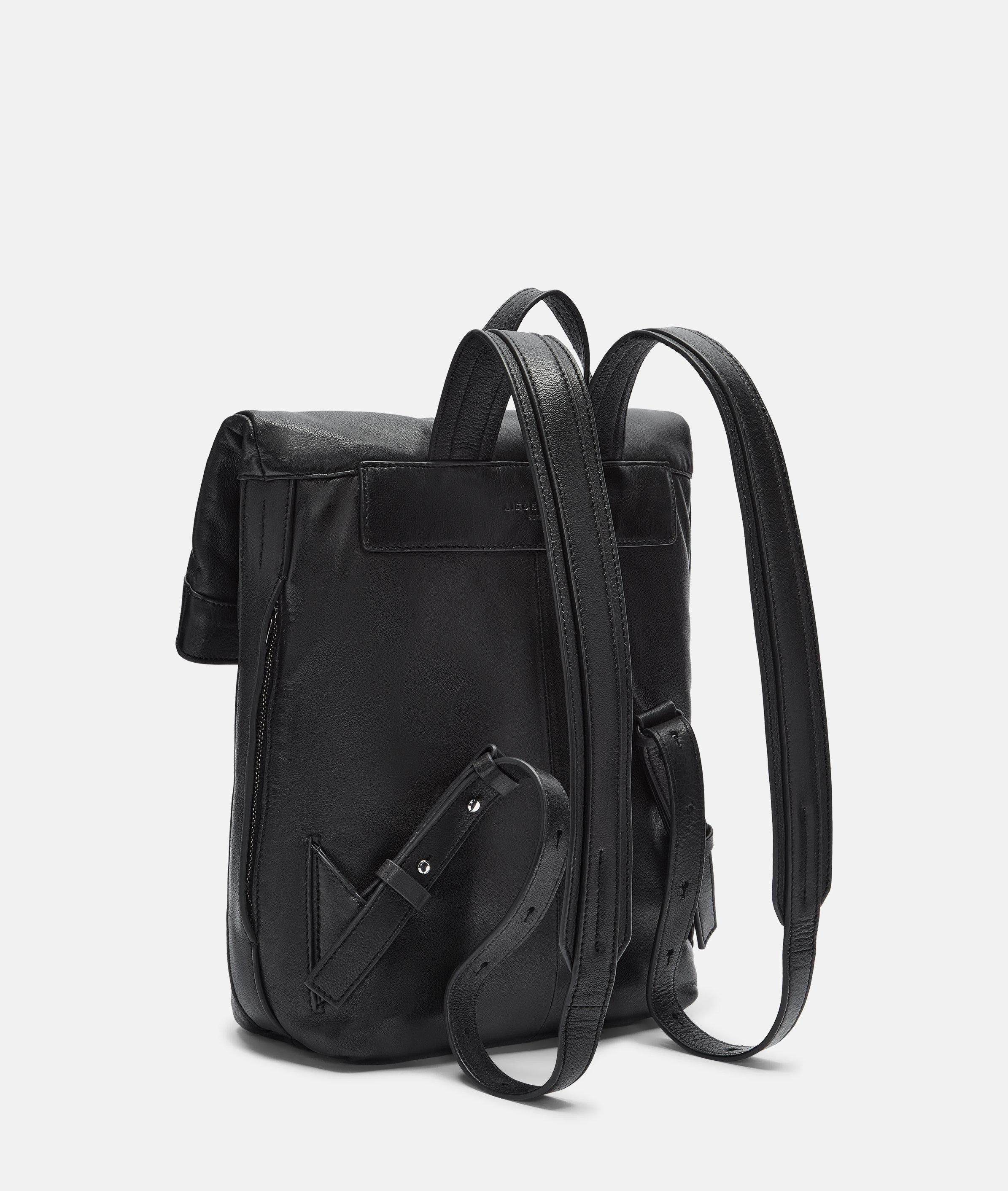 Liebeskind Berlin Rucksack Elvira Rucksack M, Geräumiger Rucksack aus Schafsleder