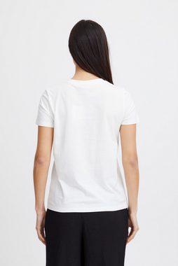 Ichi T-Shirt IHCAMINO SS21 sommerliches T-Shirt mit Brustprint