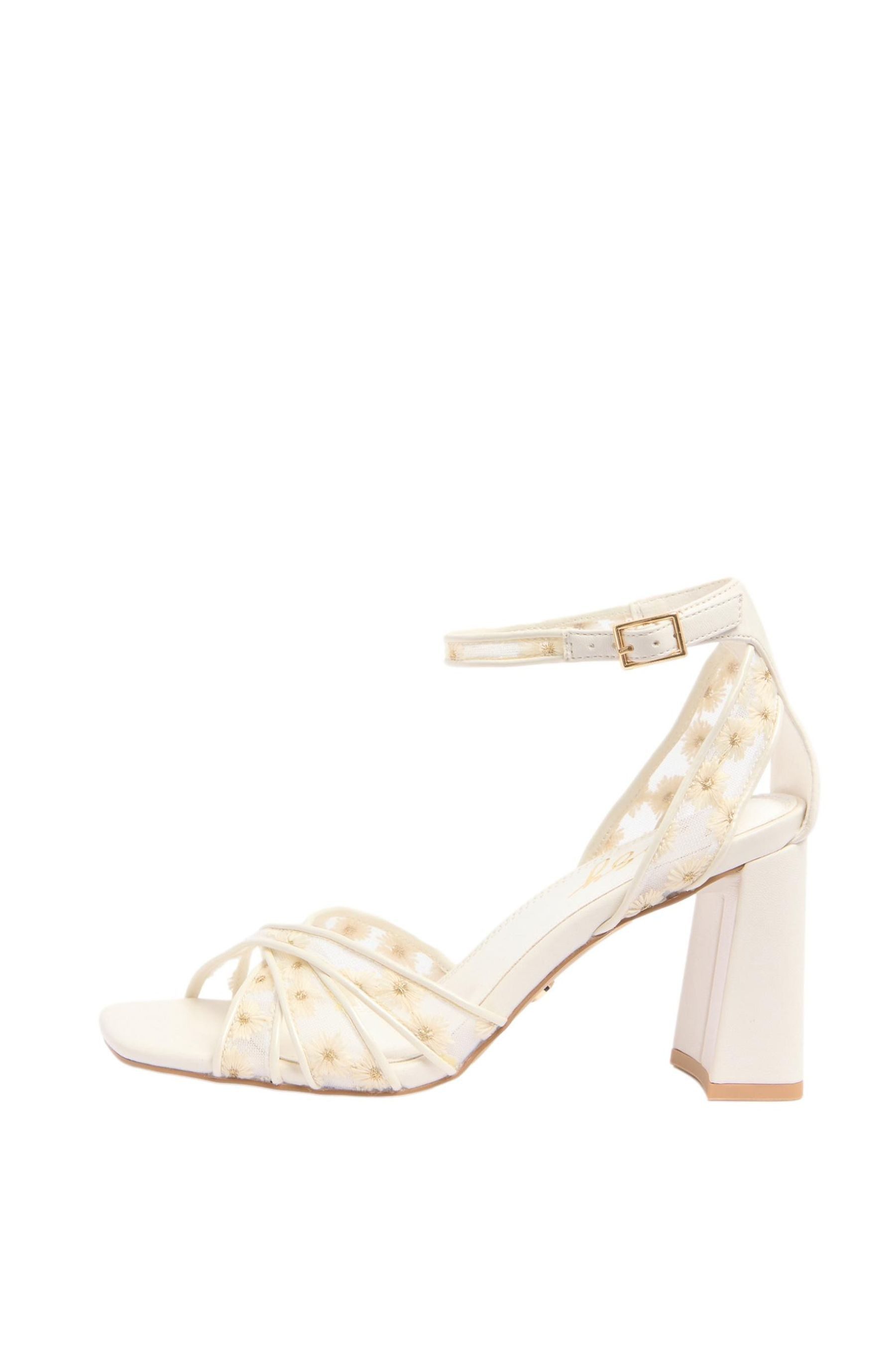 LIPSY Lipsy Sandaletten mit X-Riemen und Blockabsatz Sandalette (1-tlg)