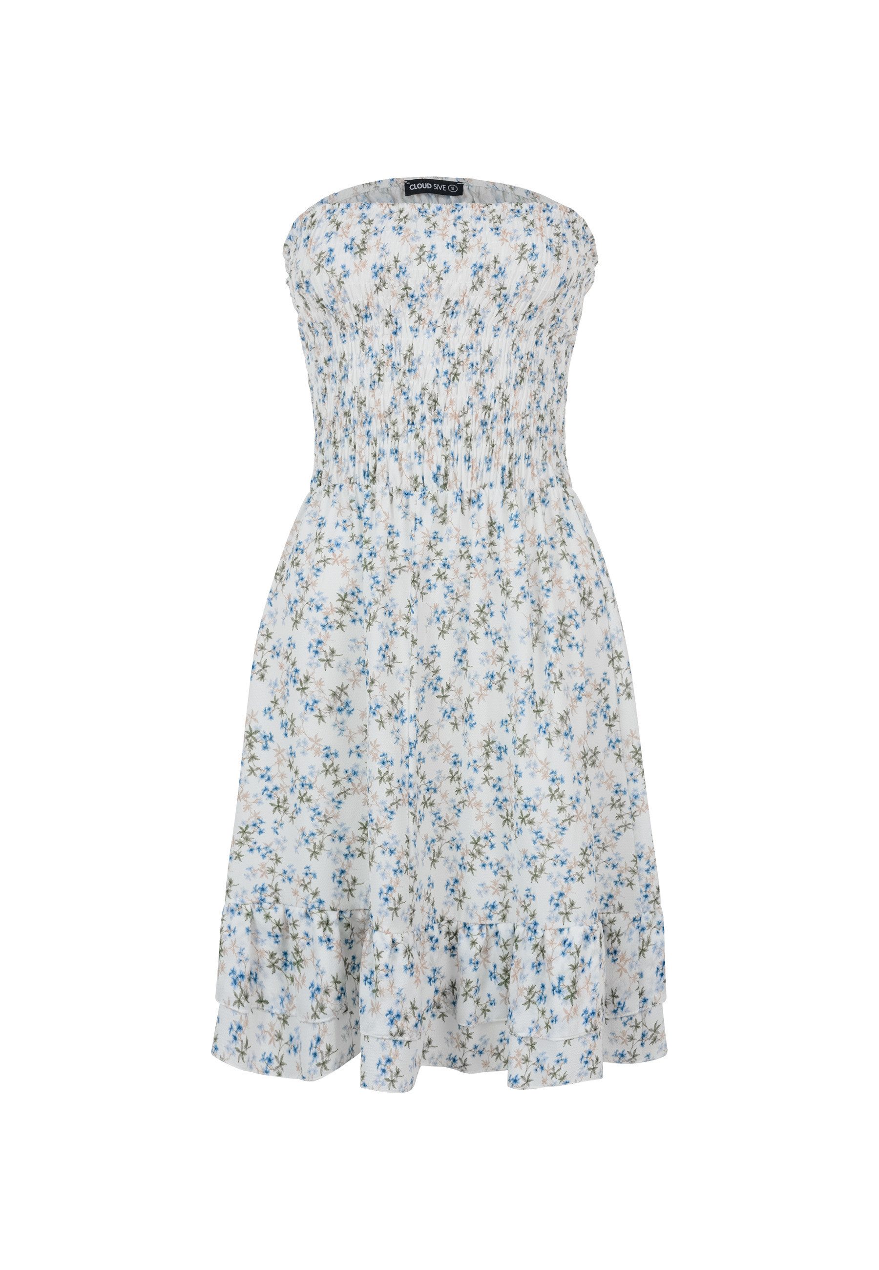 CLOUD 5IVE A-Linien-Kleid CLOUD 5IVE Bandeau Mini Dress (1-tlg)