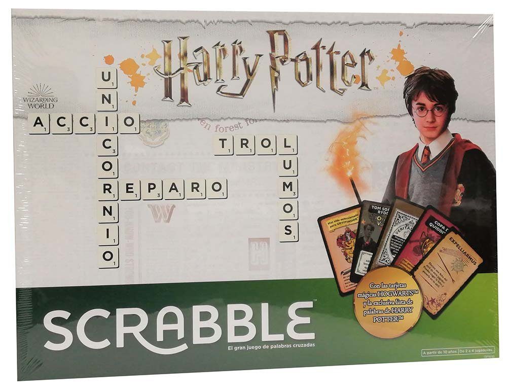 Mattel® Spiel, Gesellschaftsspiel Scrabble GPW40 Harry Potter-Edition (Spanisch)