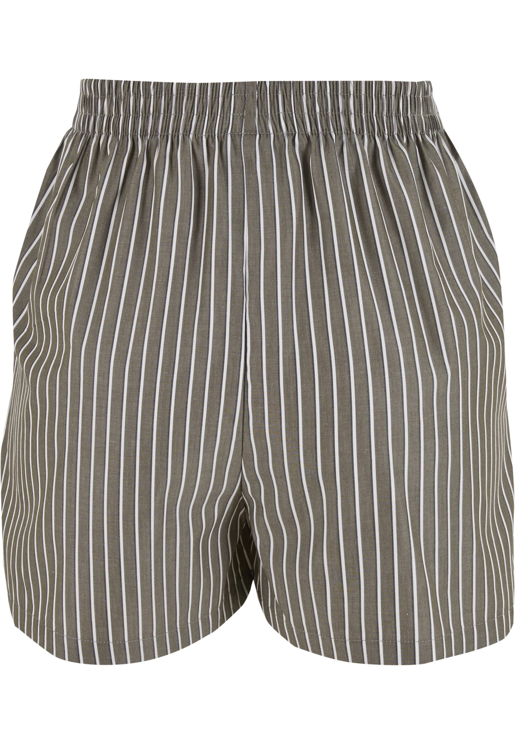 URBAN CLASSICS Shorts Urban Classics Damen Ladies Striped Shorts (1-tlg)