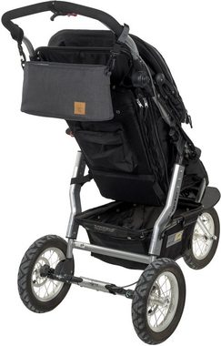 LÄSSIG Kinderwagen-Tasche Glam, Goldie, anthracite, PETA-approved vegan