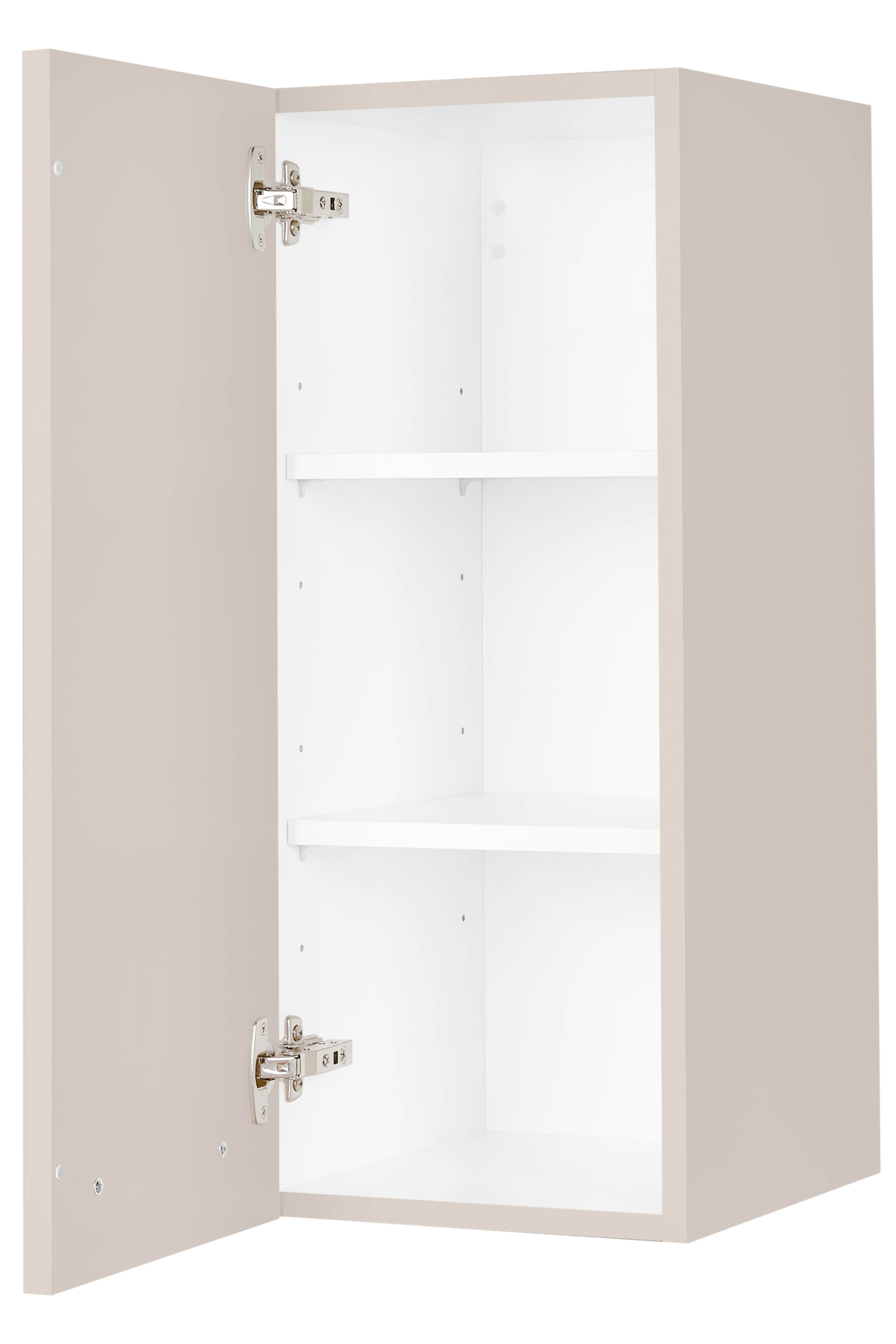 nobilia® Hängeschrank "Laser", Ausrichtung wählbar, vormontiert, in drei Breiten: 30, 45 und 60 cm, mit Soft-Close-Funktion