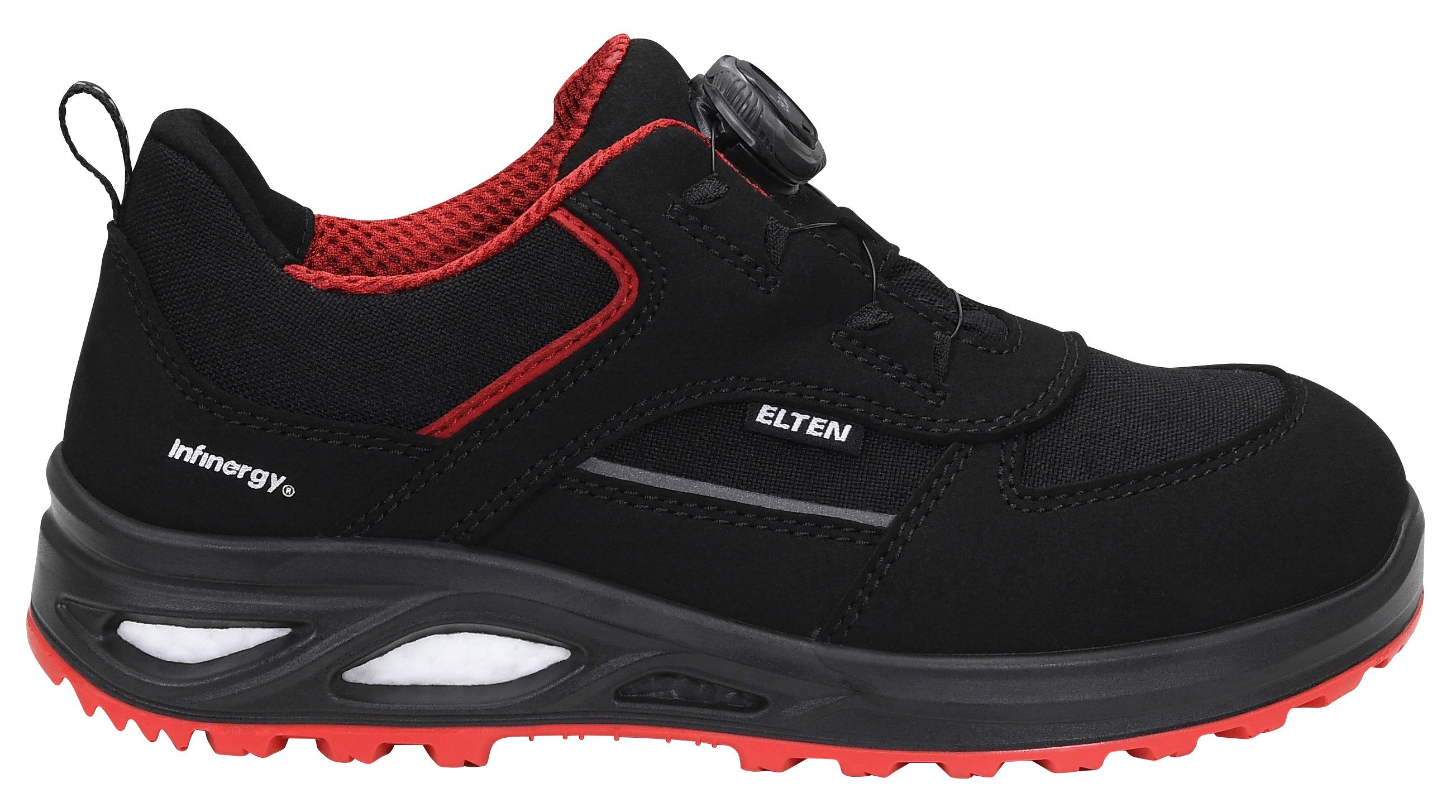 ELTEN HANNAH XXTL BOA® black-red Low ESD S3S Sicherheitsschuh (Schuhkarton, Paar)