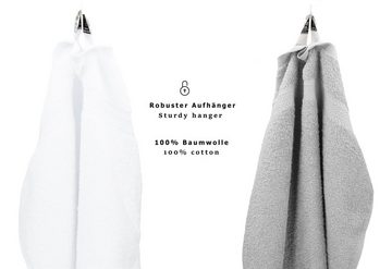 Betz Handtuch Set 6-TLG. Handtuch-Set Premium, 100% Baumwolle, (Set), Farbe Silbergrau und weiß