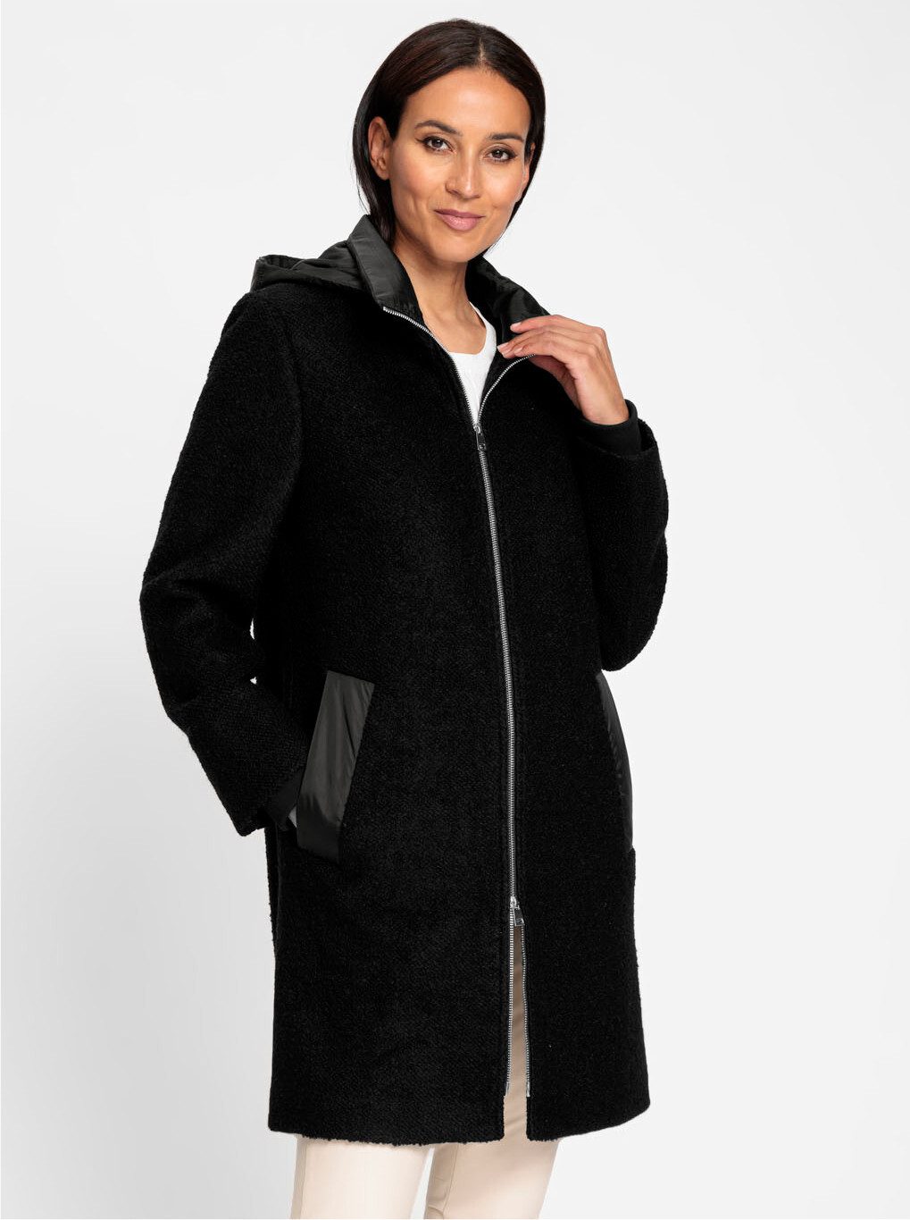 heine Langmantel Wollmantel . günstig online kaufen