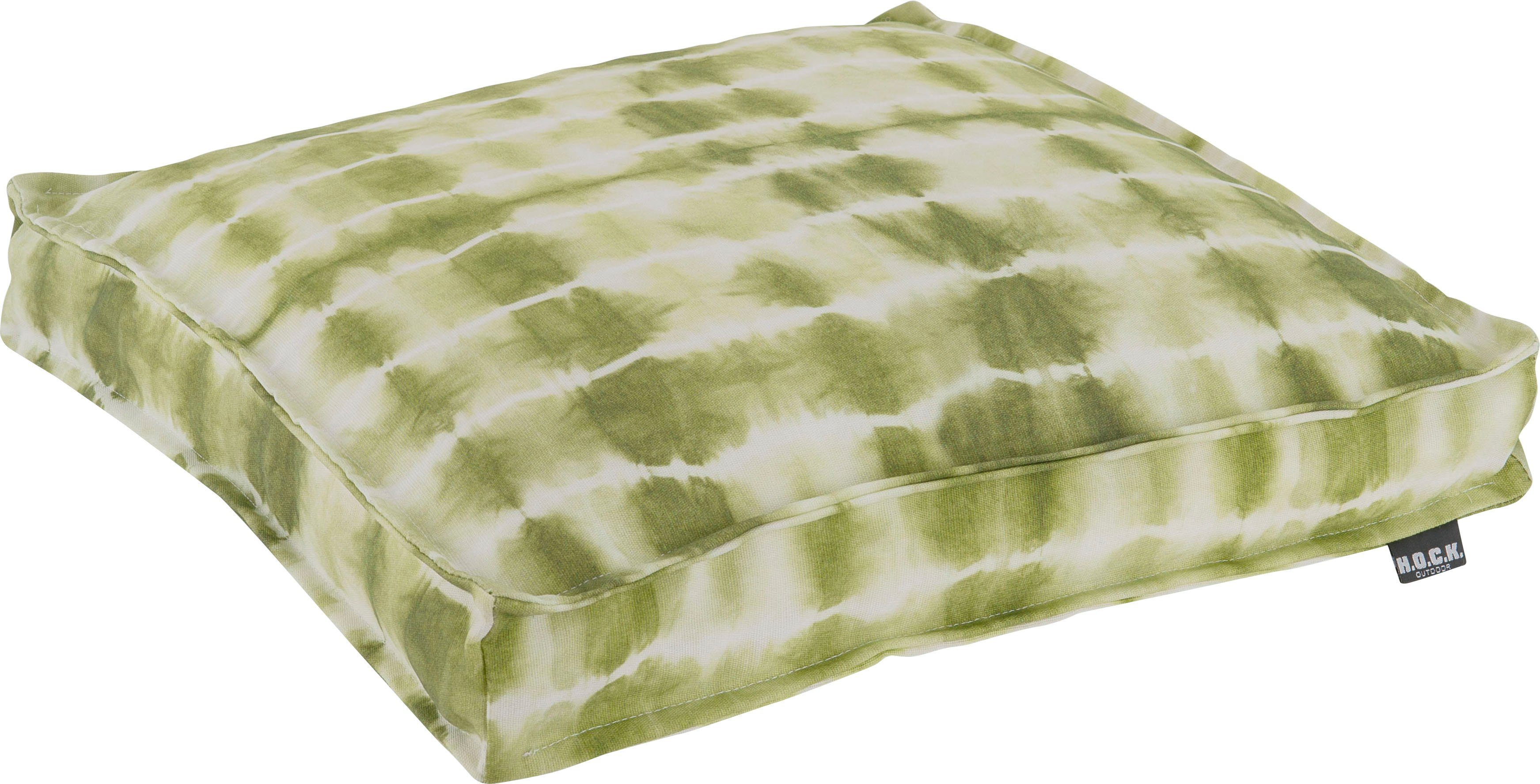 H.O.C.K. Sitzkissen Badu Batik Midnight Outdoor, wasserabweisend