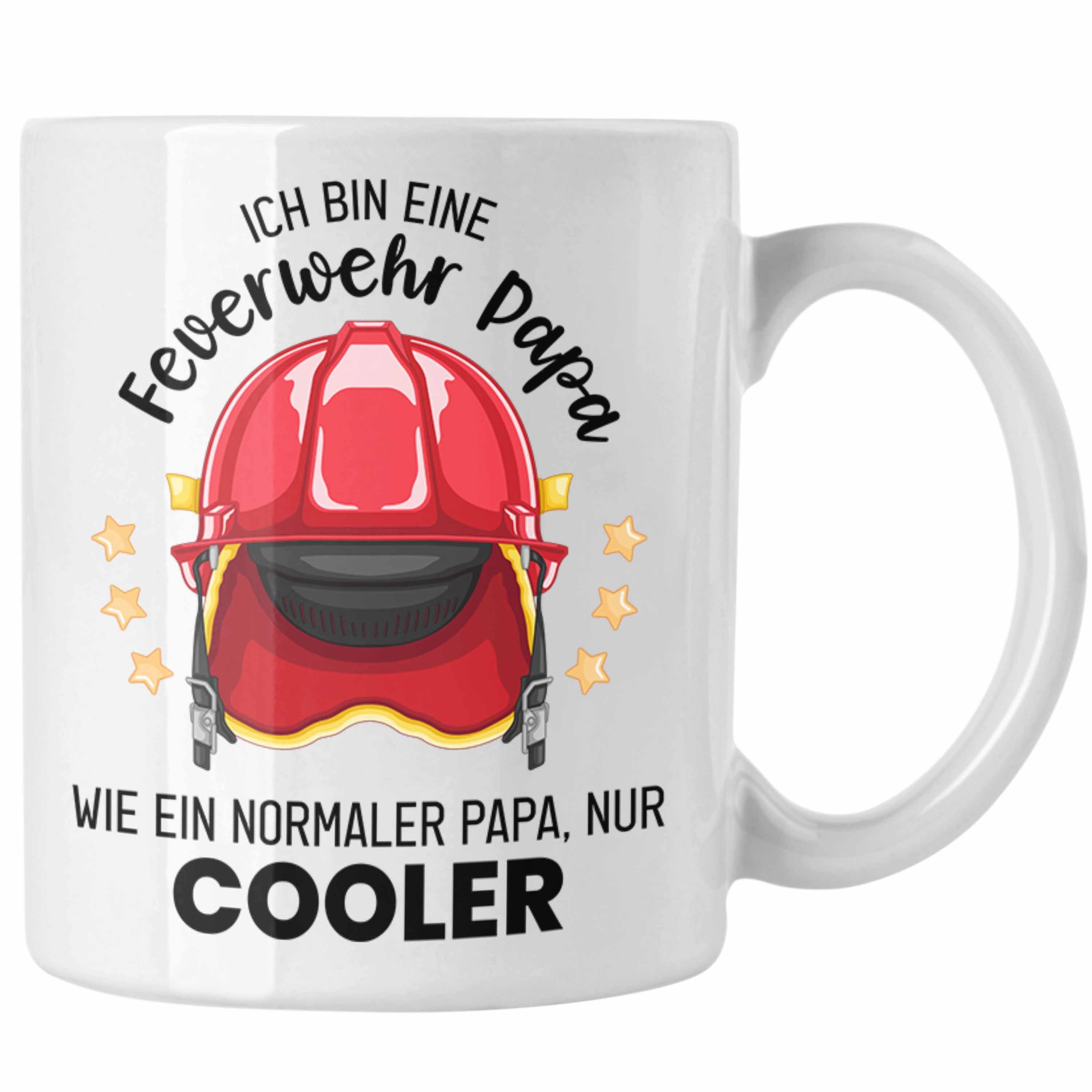 ᐅ Trendation Tasse Trendation Feuerwehr Papa Tasse Geschenk