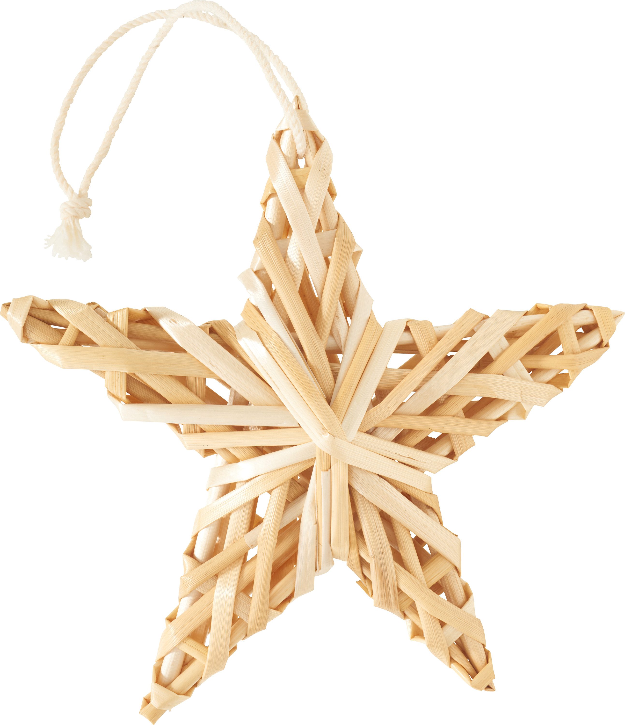 Christbaumschmuck Strohstern, Ø 11 cm