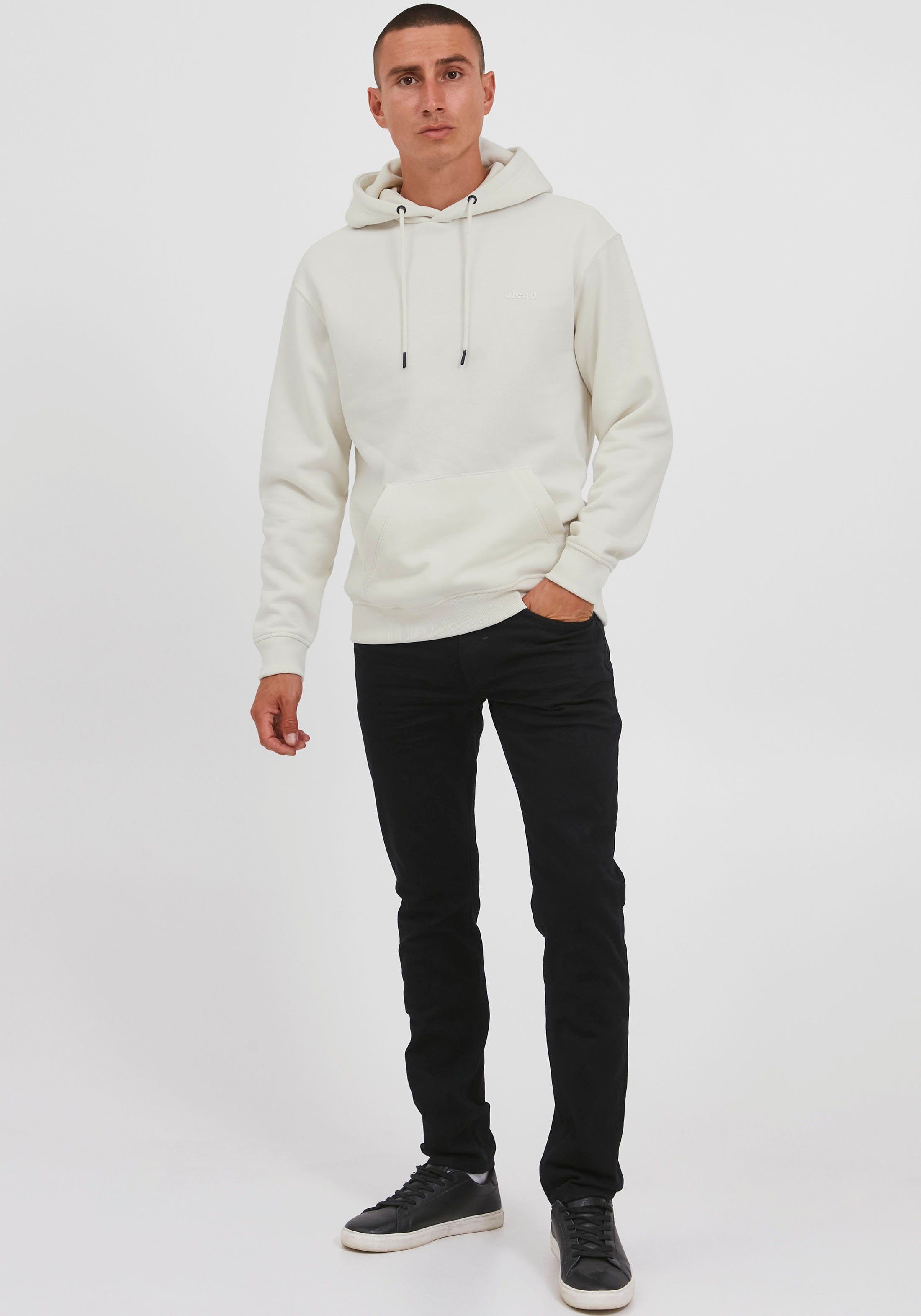 BHNAFTALI offwhite Kapuzensweatshirt Blend