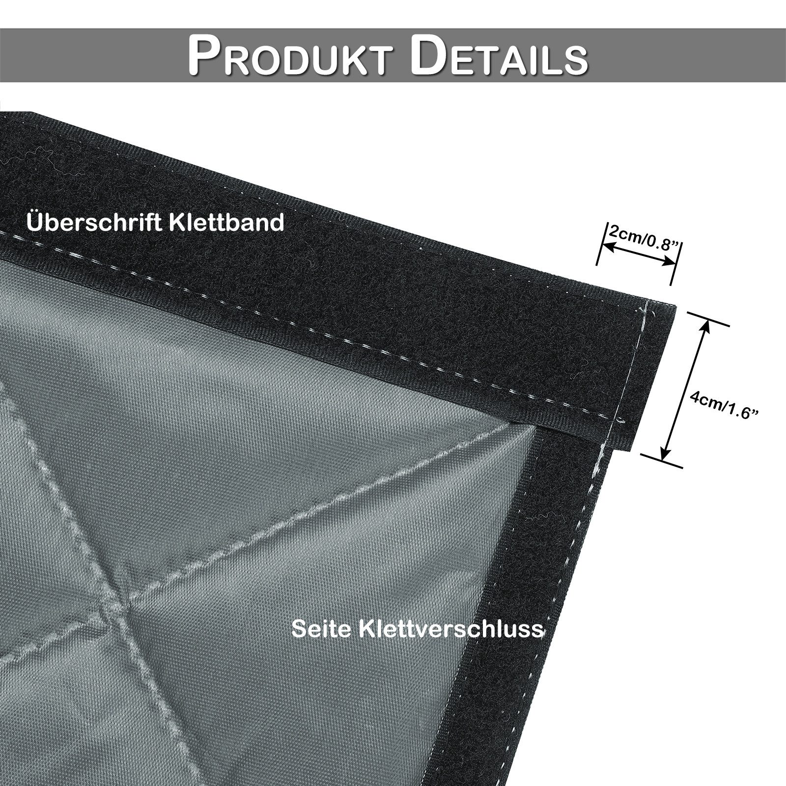 BTTO V&G Türvorhang Wärmeschutzvorhang Magnetisch Türvorhang Gesteppter Termo Vorhang, Selbstklebend Home Décor