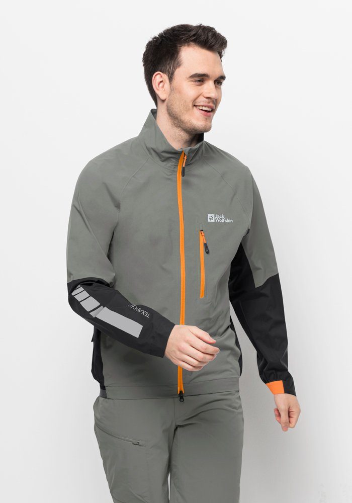 Zum günstigen Preis erhalten! Wolfskin gecko-green Fahrradjacke Jack MOROBBIA JKT M 2.5L