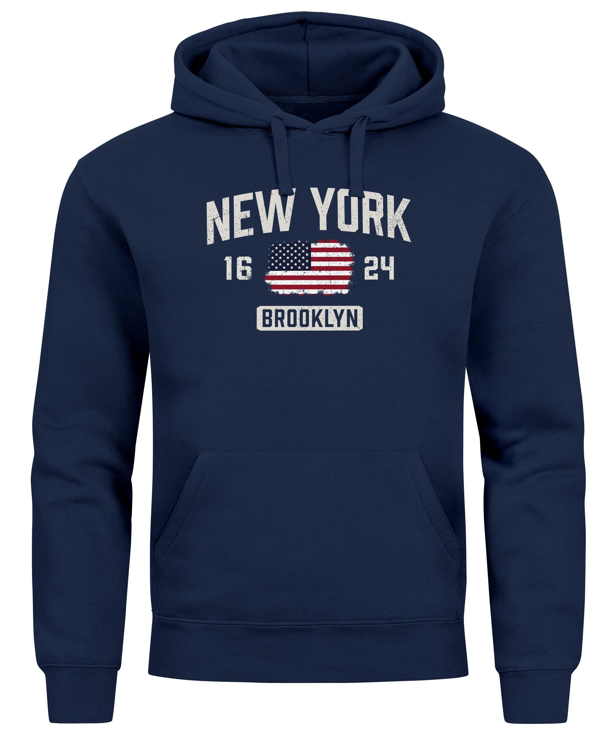 Neverless Hoodie Hoodie Herren New York günstig online kaufen