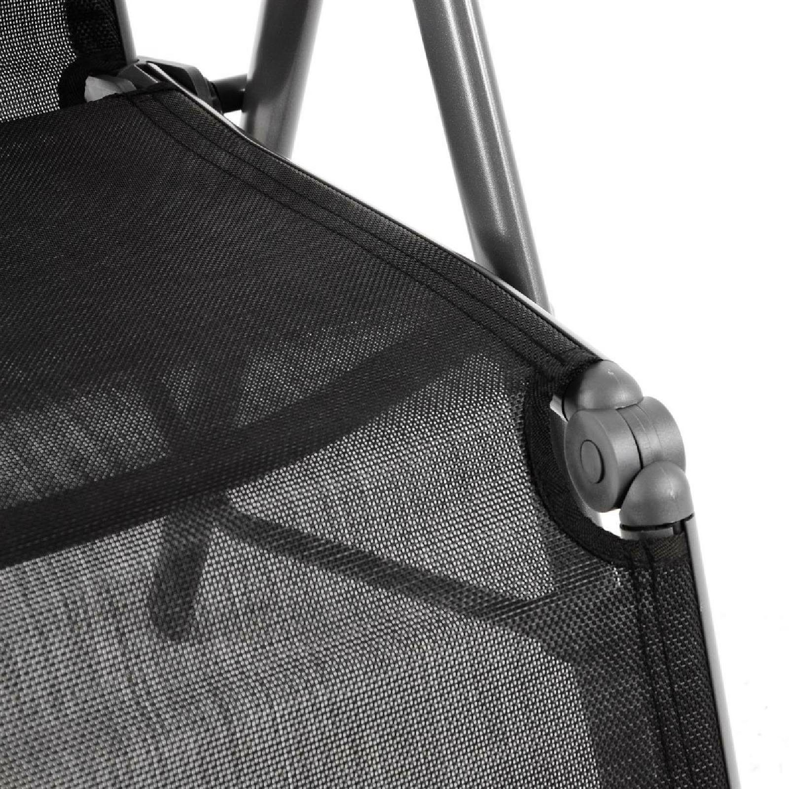 VCM Gartenstuhl 2er Hochlehner Gartenstuhl Fußstütze Stuhl günstig online kaufen